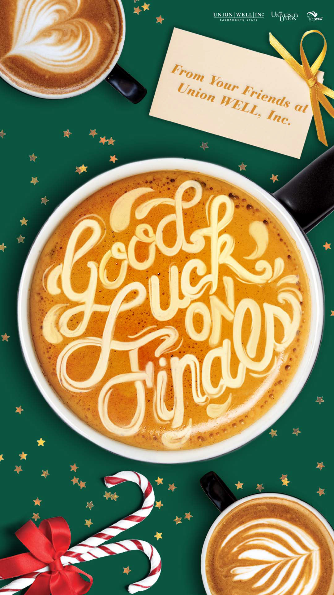 Good Luck on Finals: Instagram Story