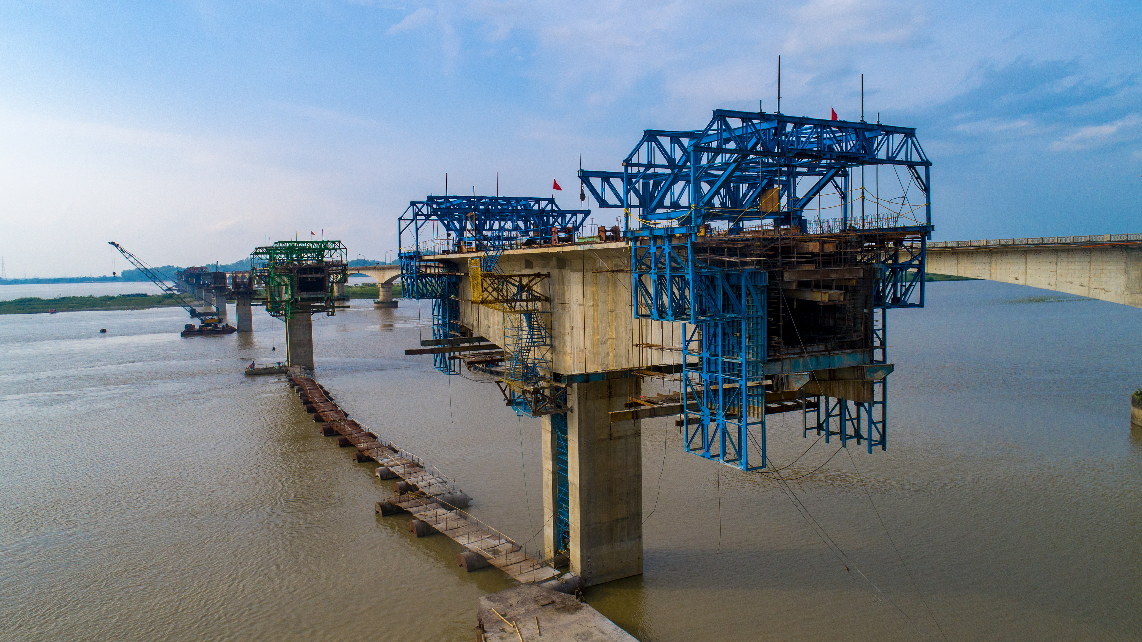 New Brahmaputra Bridge, Assam (NH 37A)