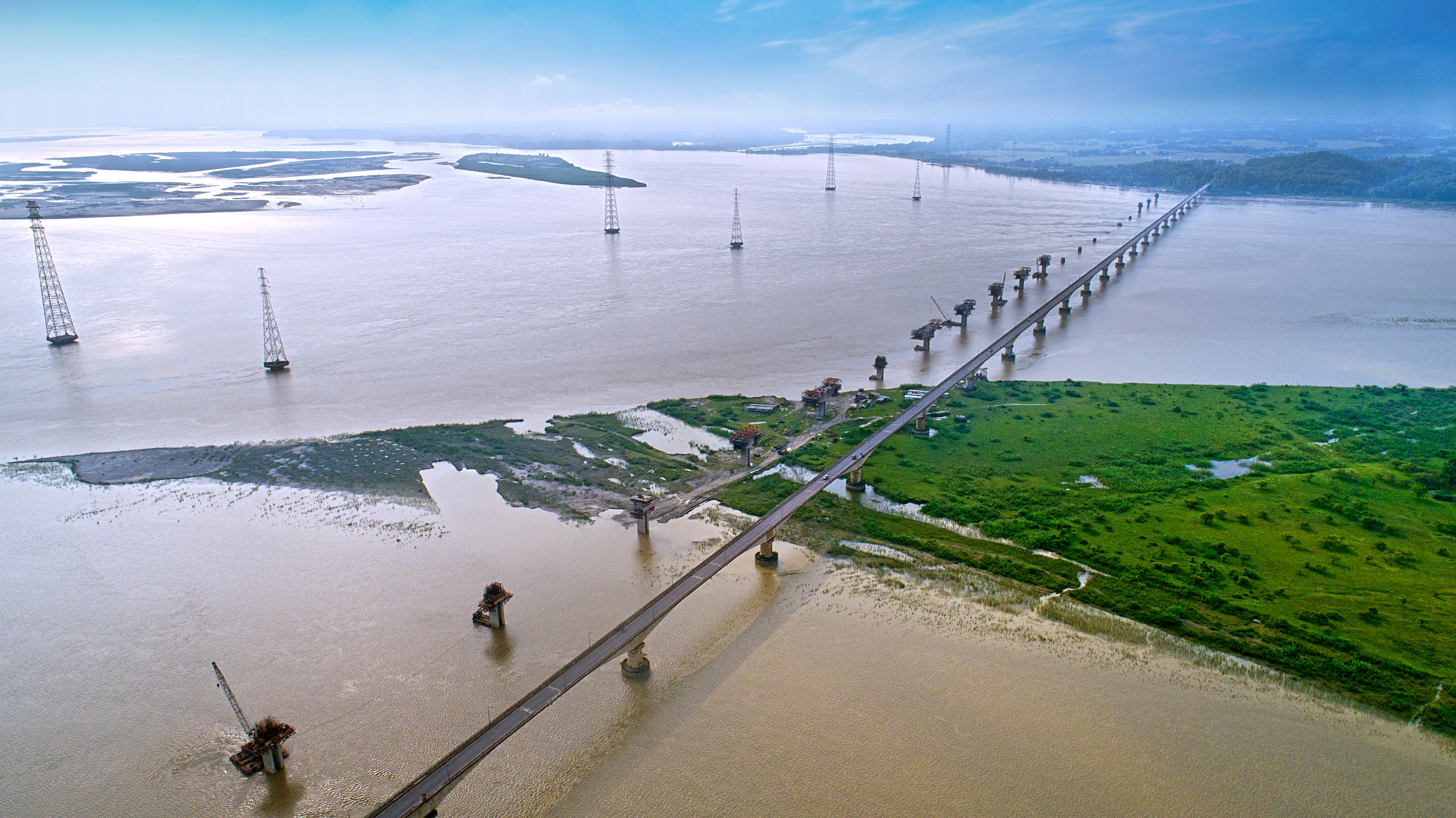 New Brahmaputra Bridge, Assam (NH 37A)