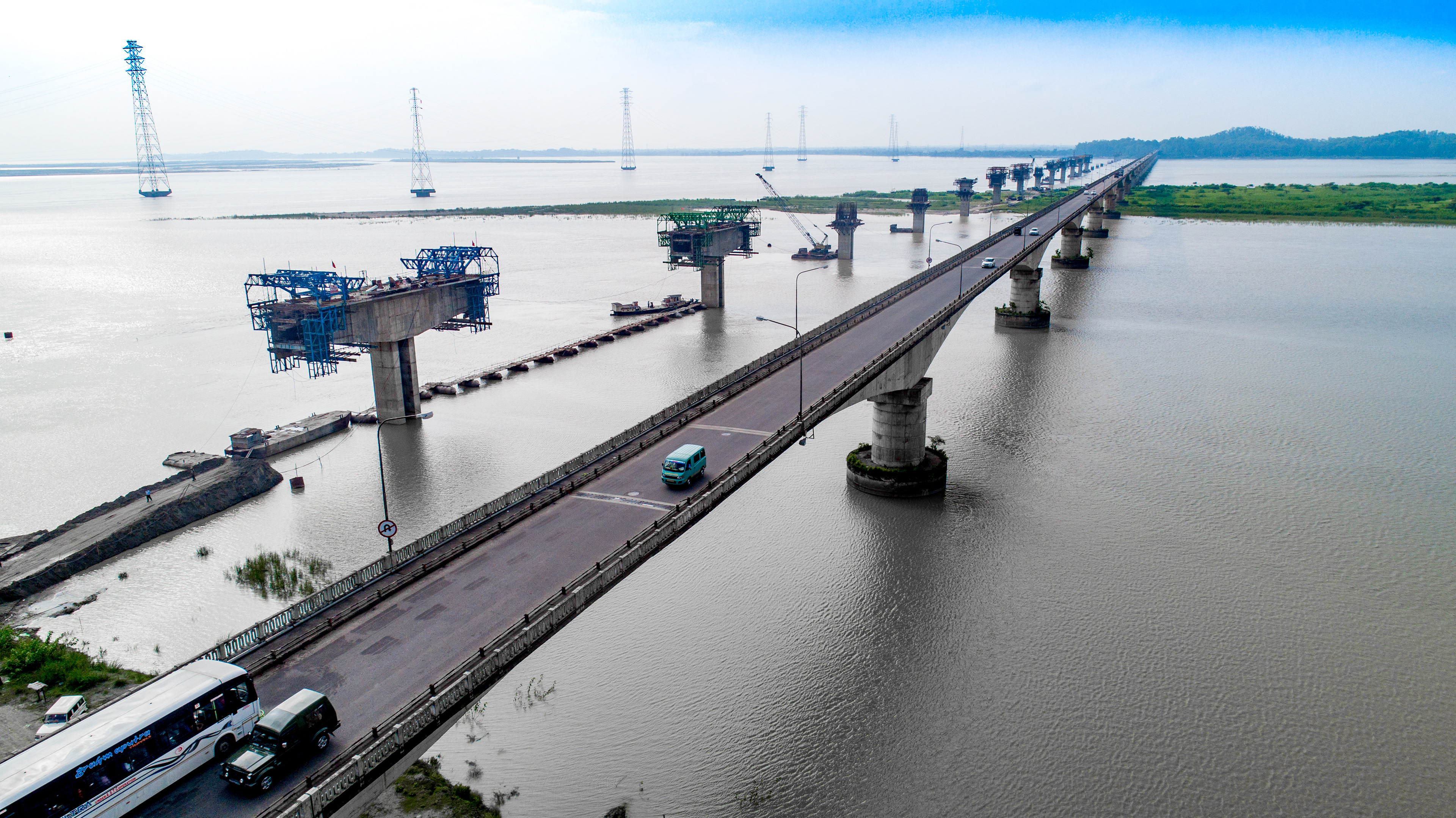 New Brahmaputra Bridge, Assam (NH 37A)