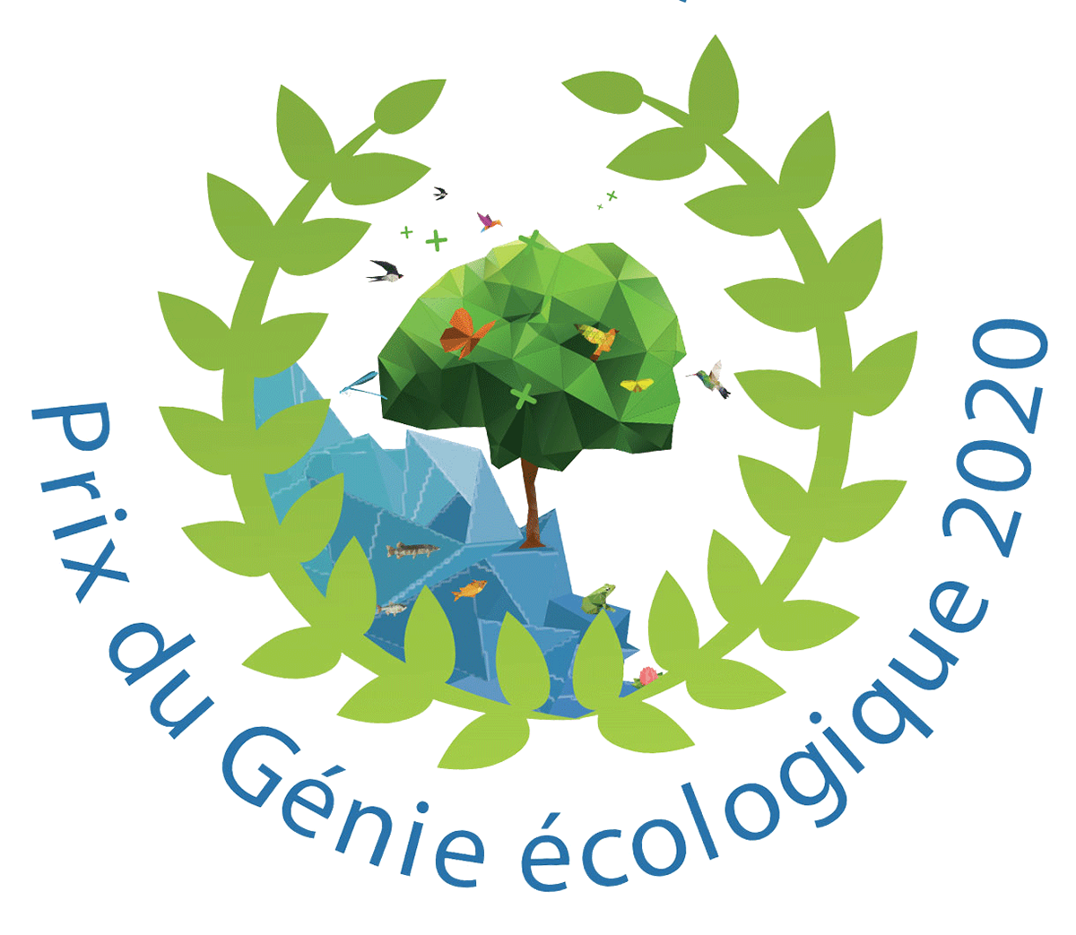 Logo du Prix du Génie Ecologique 2020 dont Tikaal est lauréat
