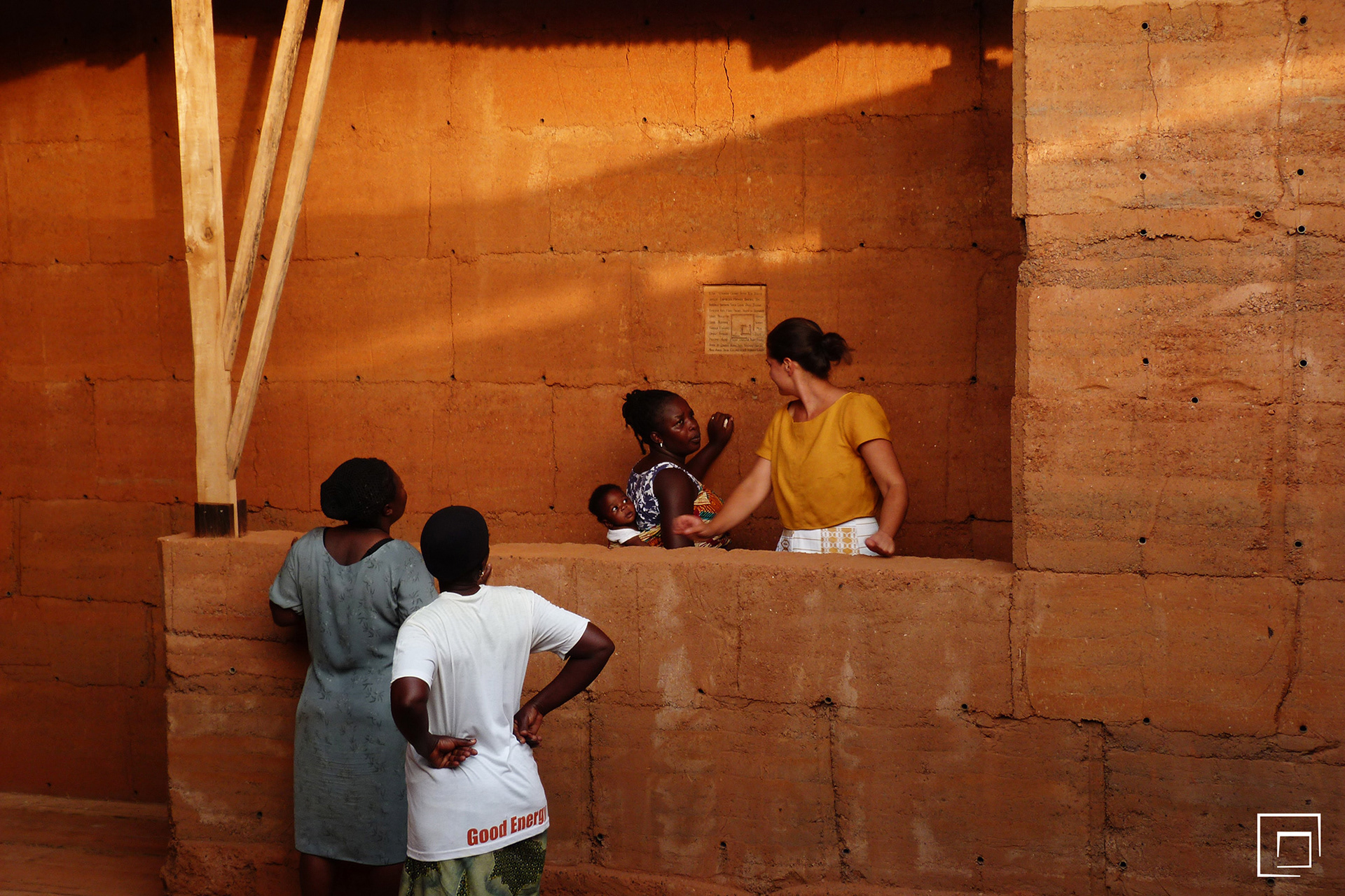 Visite avec les femmes du village