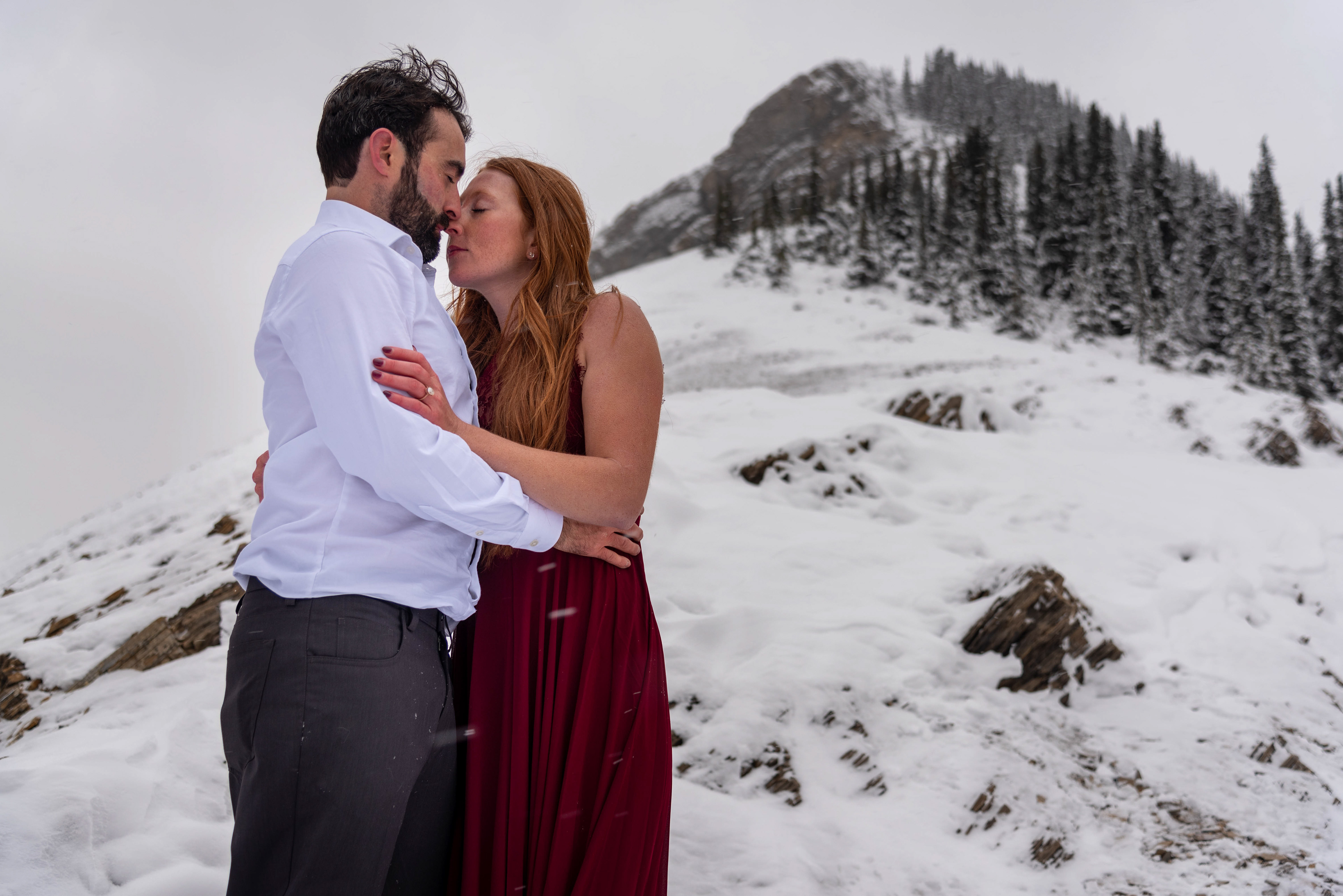 Mountain Engagement Photoshoot