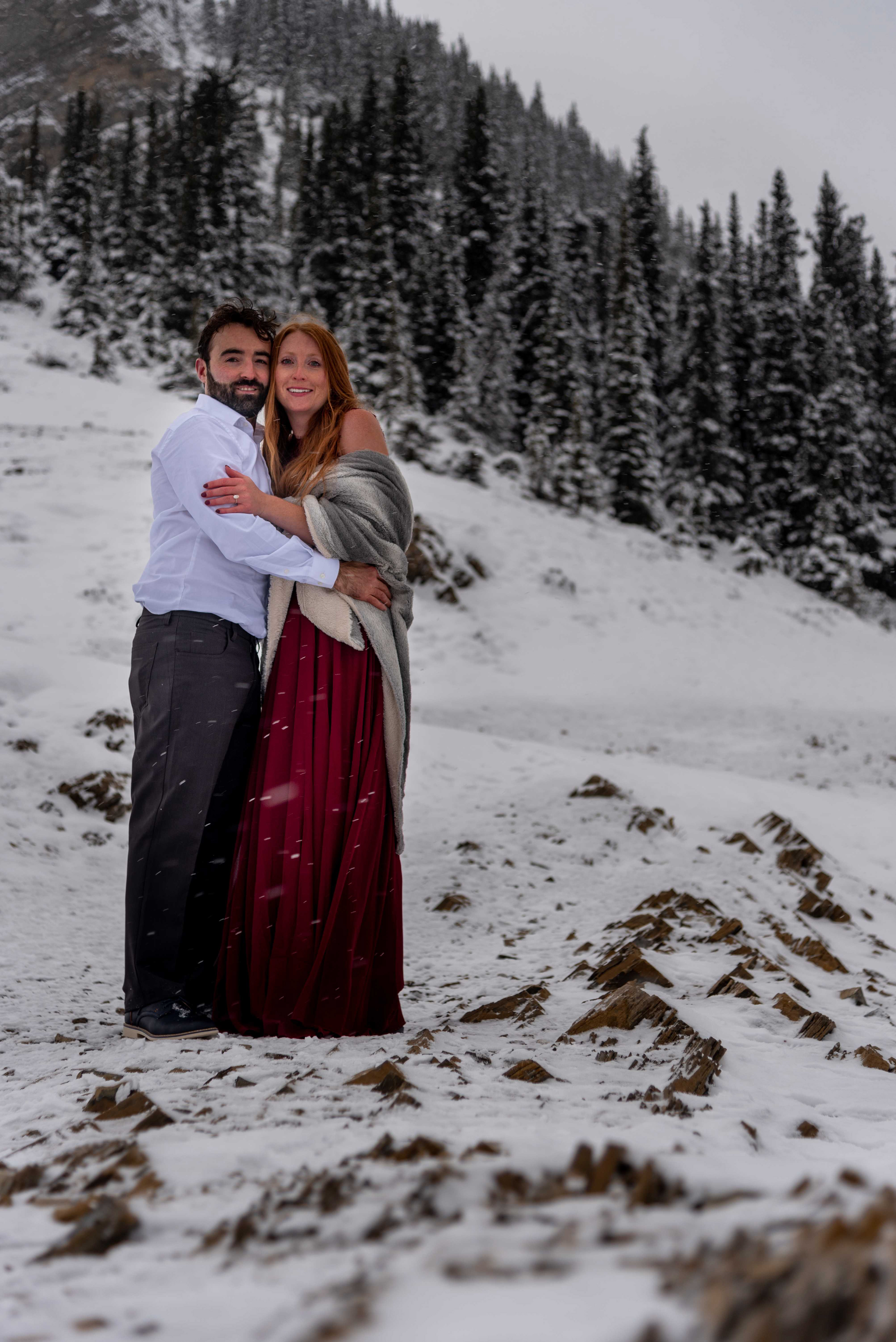Mountain Engagement Photoshoot