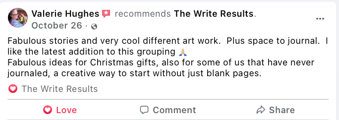 Thank you for your review of Second Draft Journals, Val!