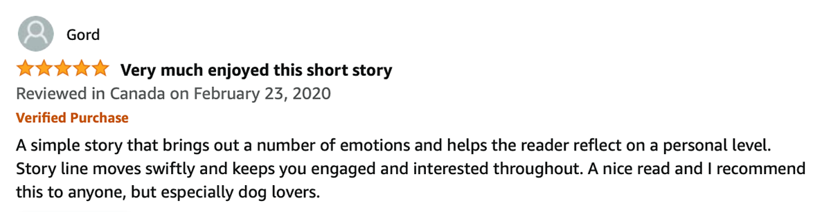 Thank you for your review of Puppy Love, which appears in Issue 7 of Second Draft Journals: Love Notes & Paw Prints, Gord!