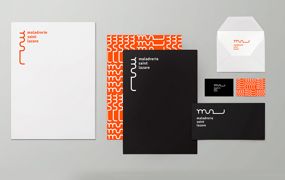 Véritable institution culturelle, la Maladrerie a décidé de refondre son identité et l'ancrer de manière plus contemporaine via une communication plus moderne. Création logotype, charte, et déclinaisons de supports.