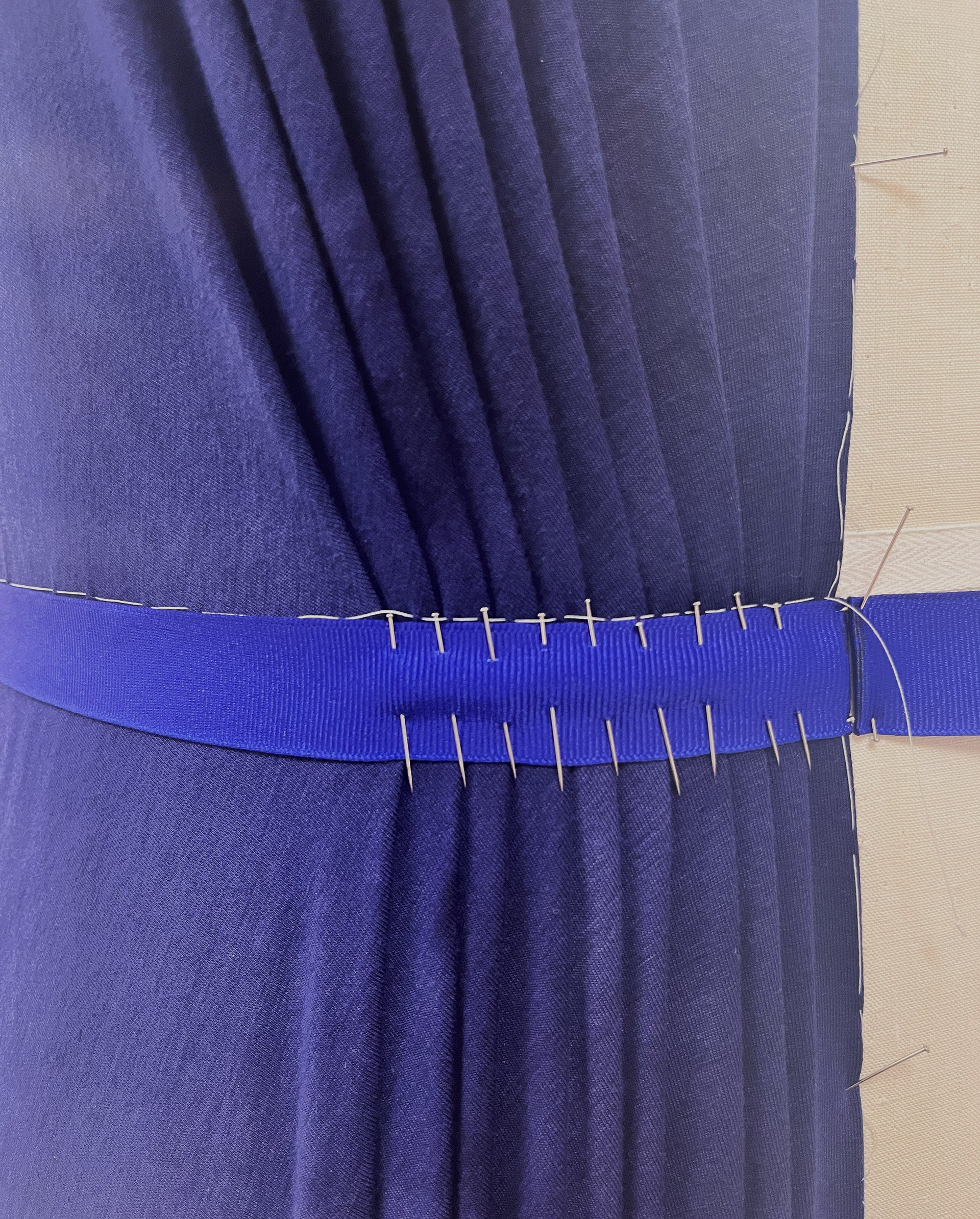 Pleating and Marking Waist