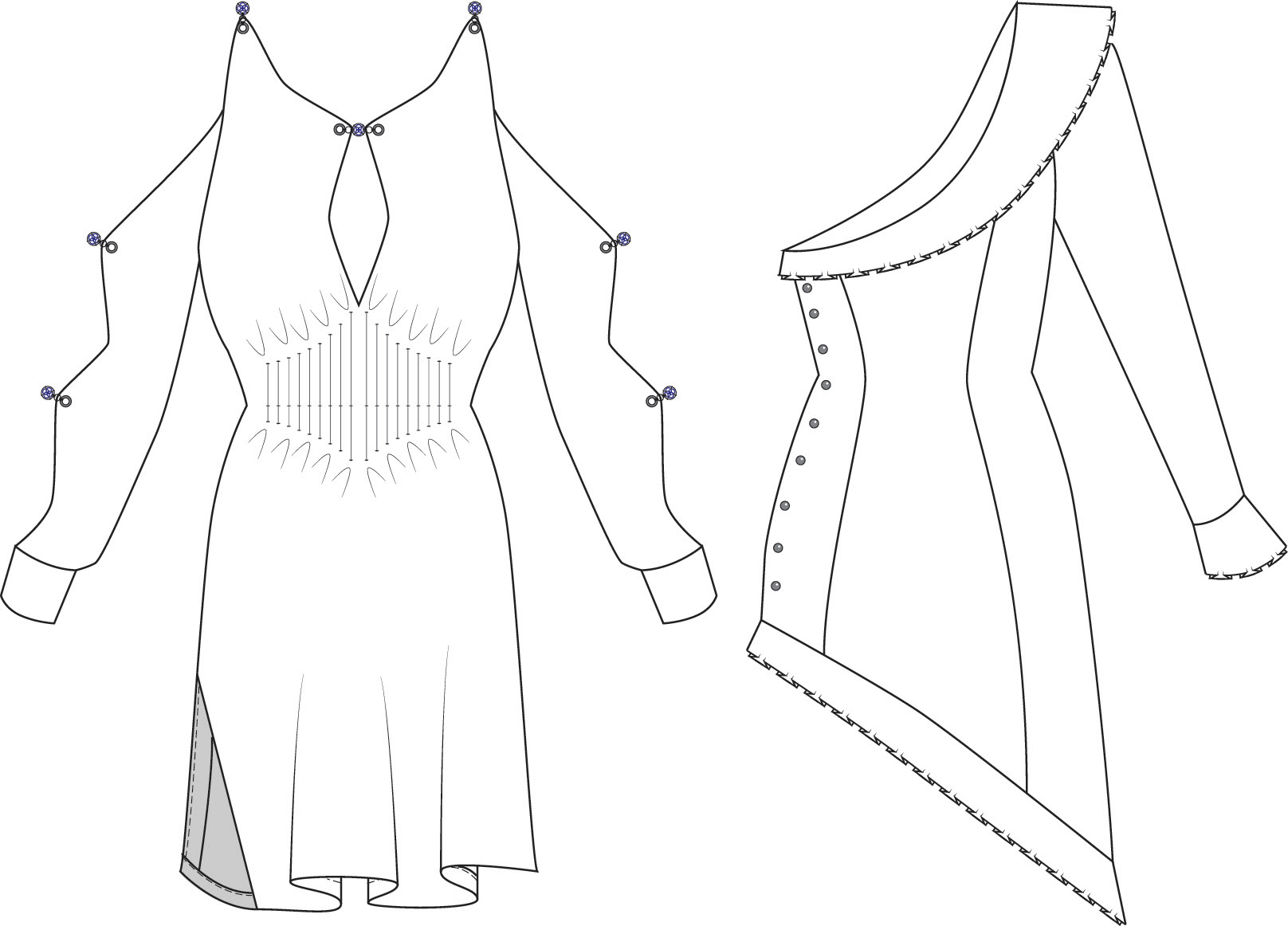 Tech Flat Front