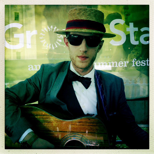 Performer on the Grove Stage.