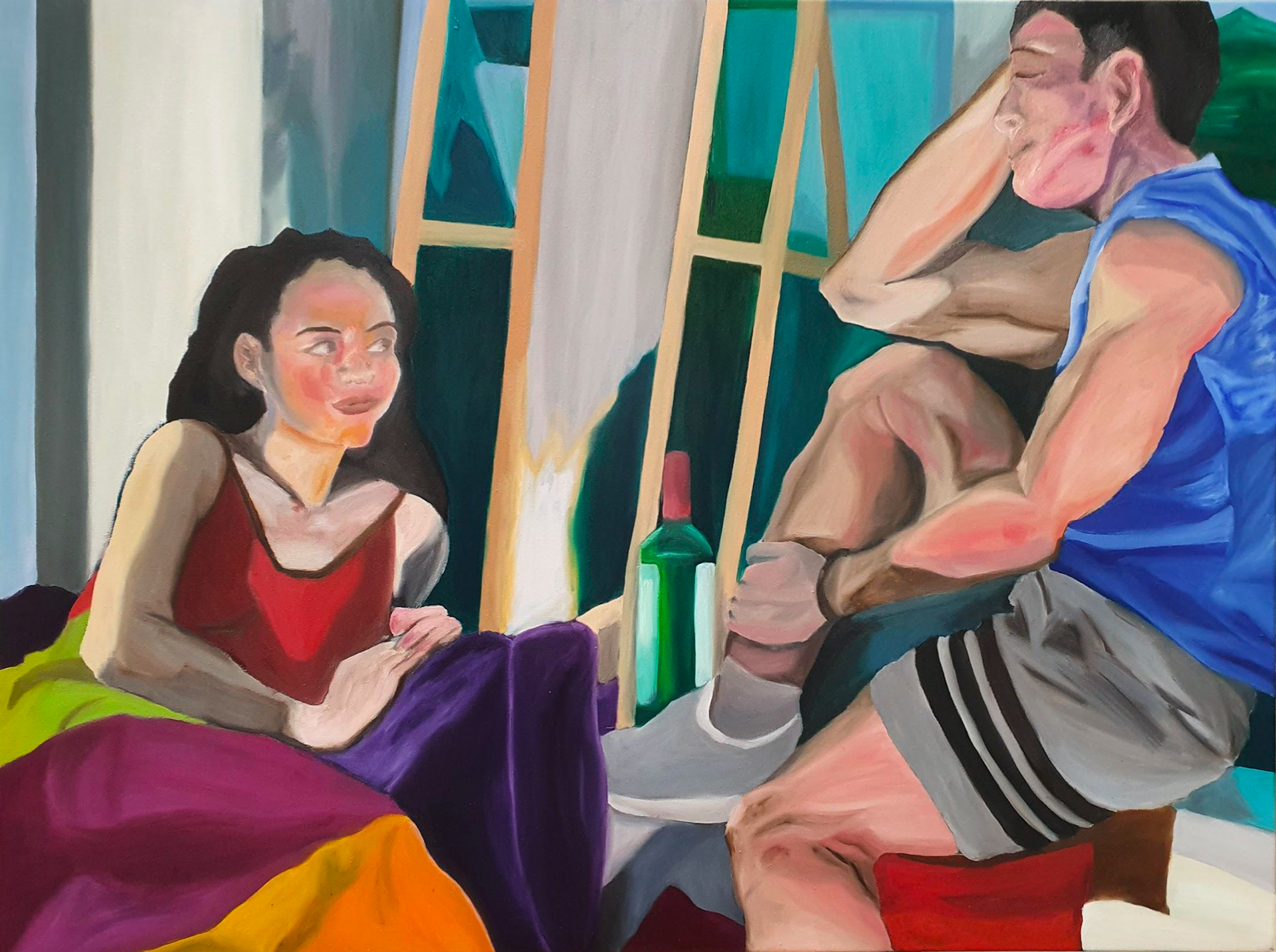Oil painting
