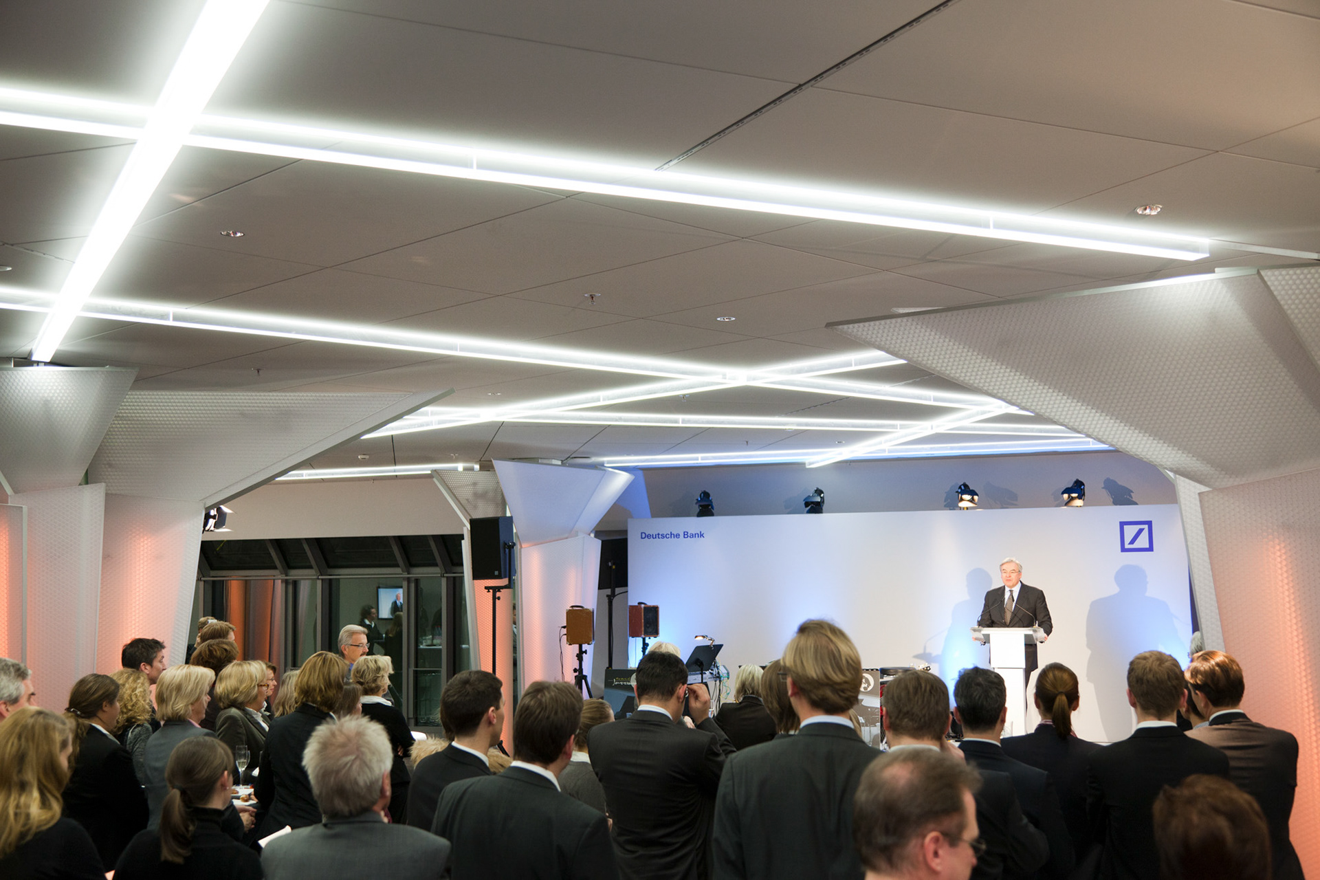 Fotodokumentation des Umbaus der Deutschen Bank Türme für Deutsche Bank