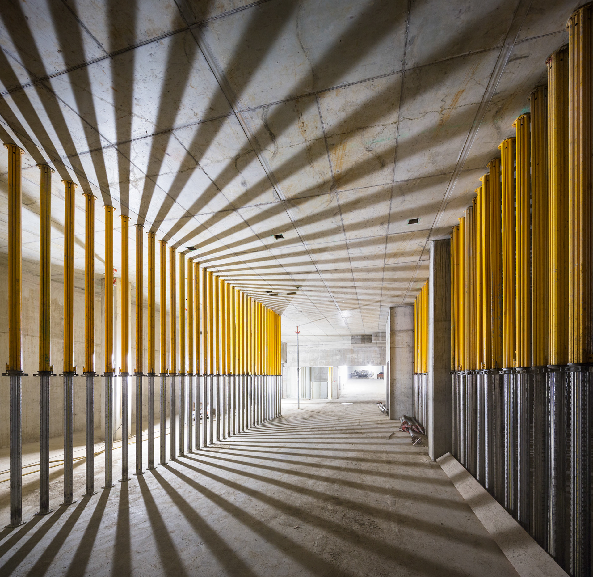 Fotodokumentation vom Bau des TaunusTurms für Tishman Speyer