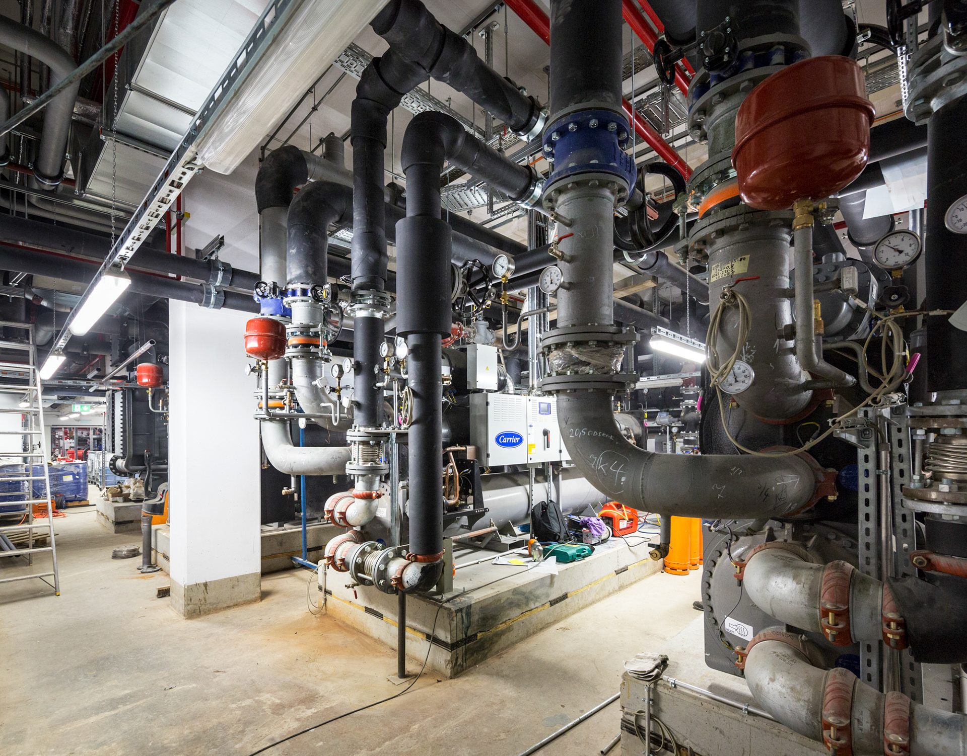 Fotodokumentation vom Bau des TaunusTurms für Tishman Speyer