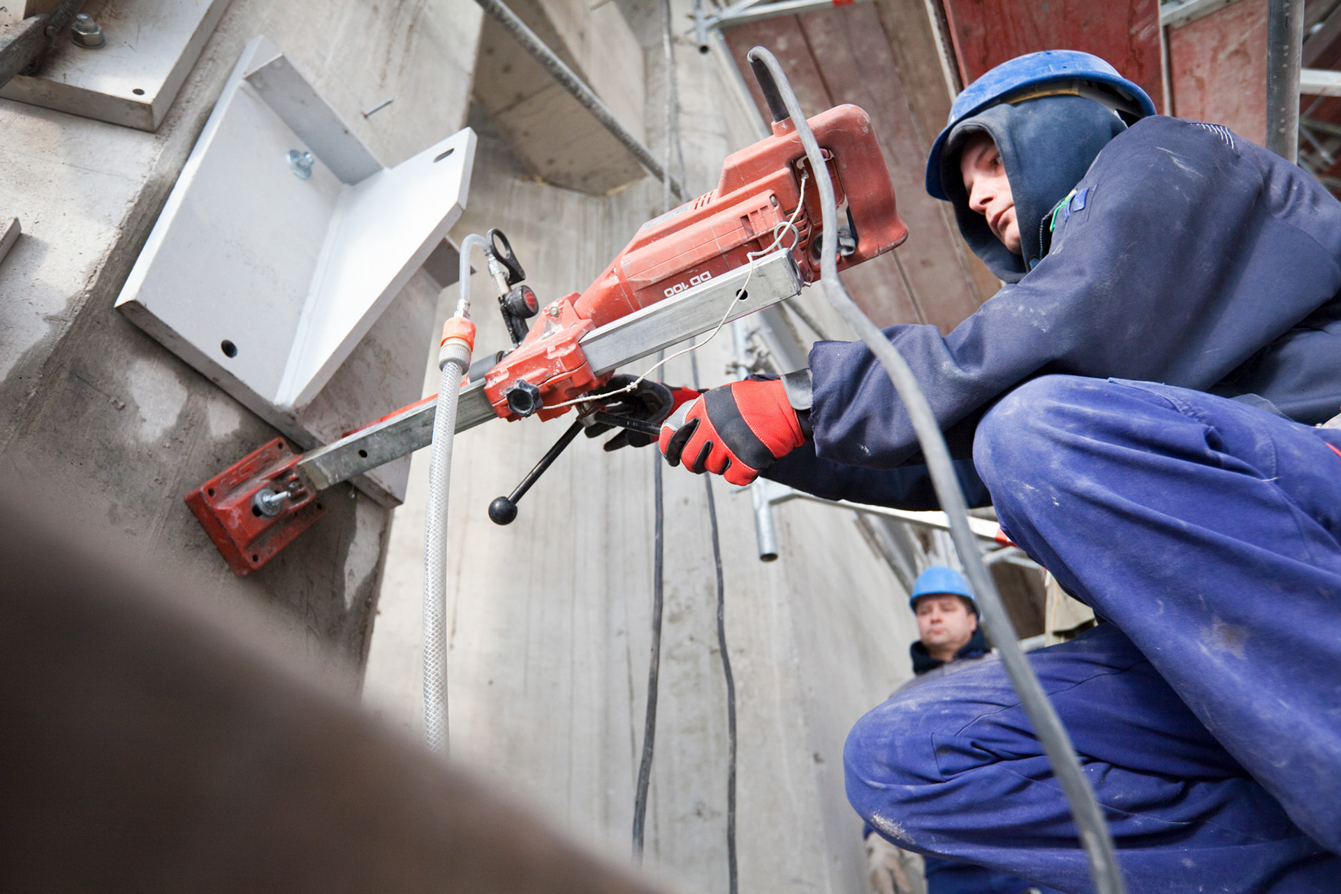 Fotodokumentation des Umbaus der Deutschen Bank Türme für Deutsche Bank