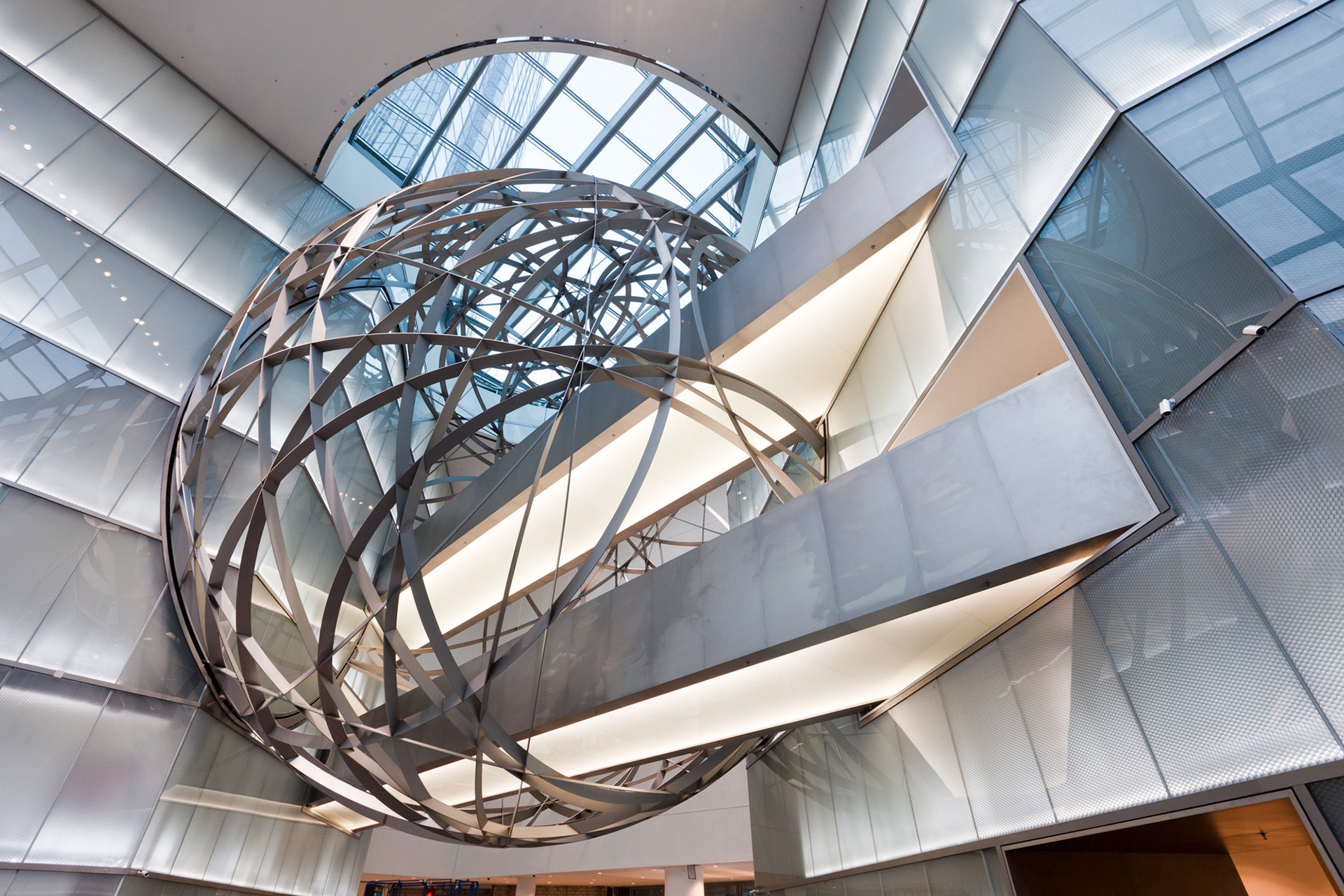 Fotodokumentation des Umbaus der Deutschen Bank Türme für Deutsche Bank