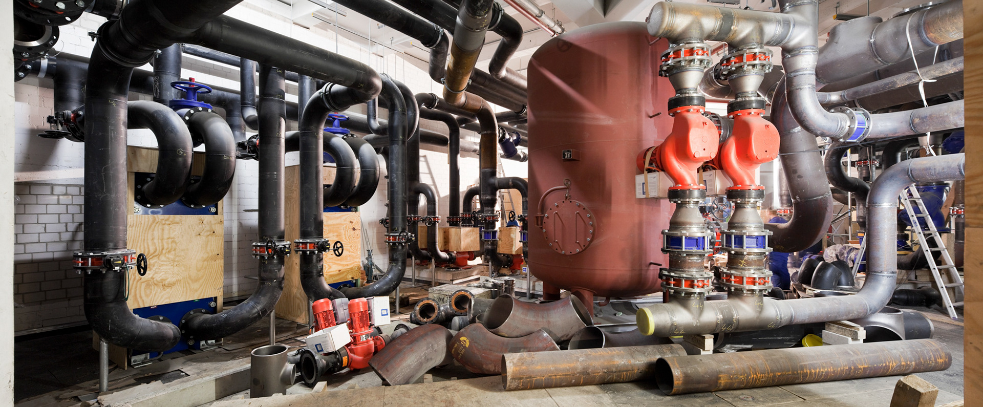 Fotodokumentation des Umbaus der Deutschen Bank Türme für Deutsche Bank