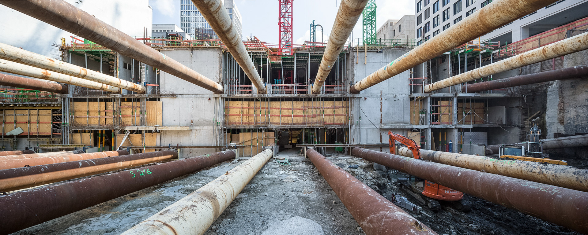 Fotodokumentation vom Bau des WINX-Towers für WINX GmbH