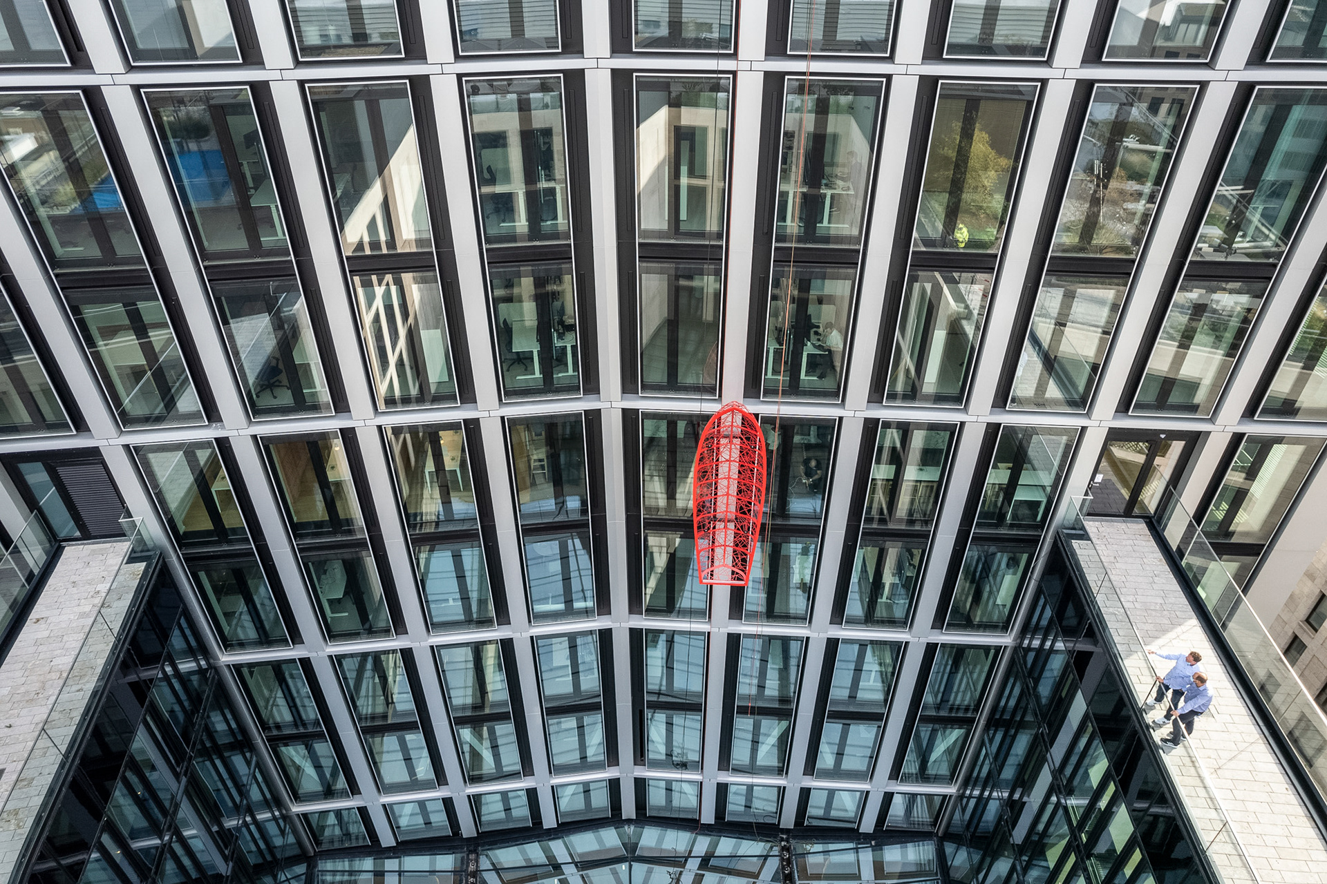 Fotodokumentation vom Bau des WINX-Towers für WINX GmbH