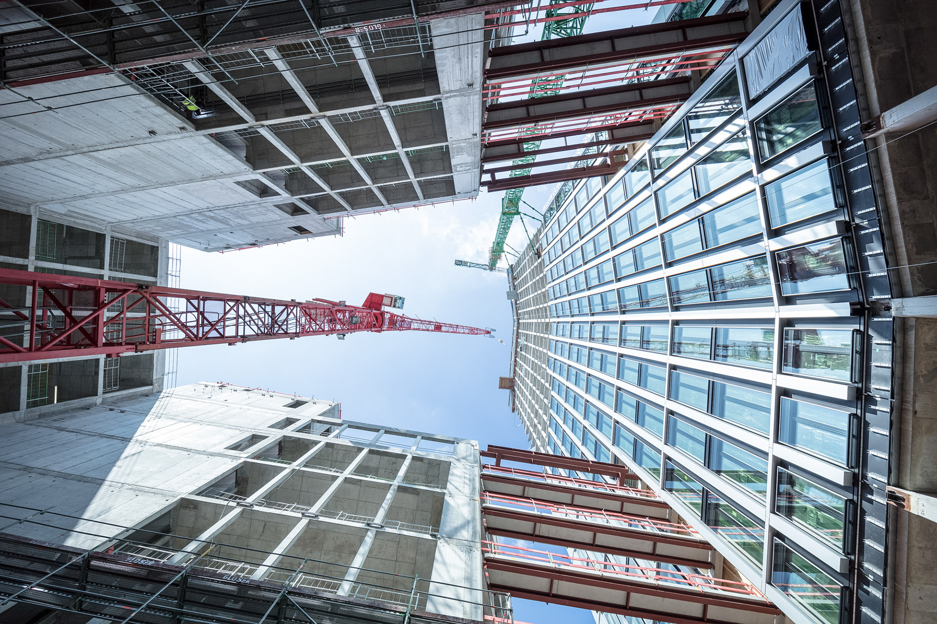 Fotodokumentation vom Bau des WINX-Towers für WINX GmbH