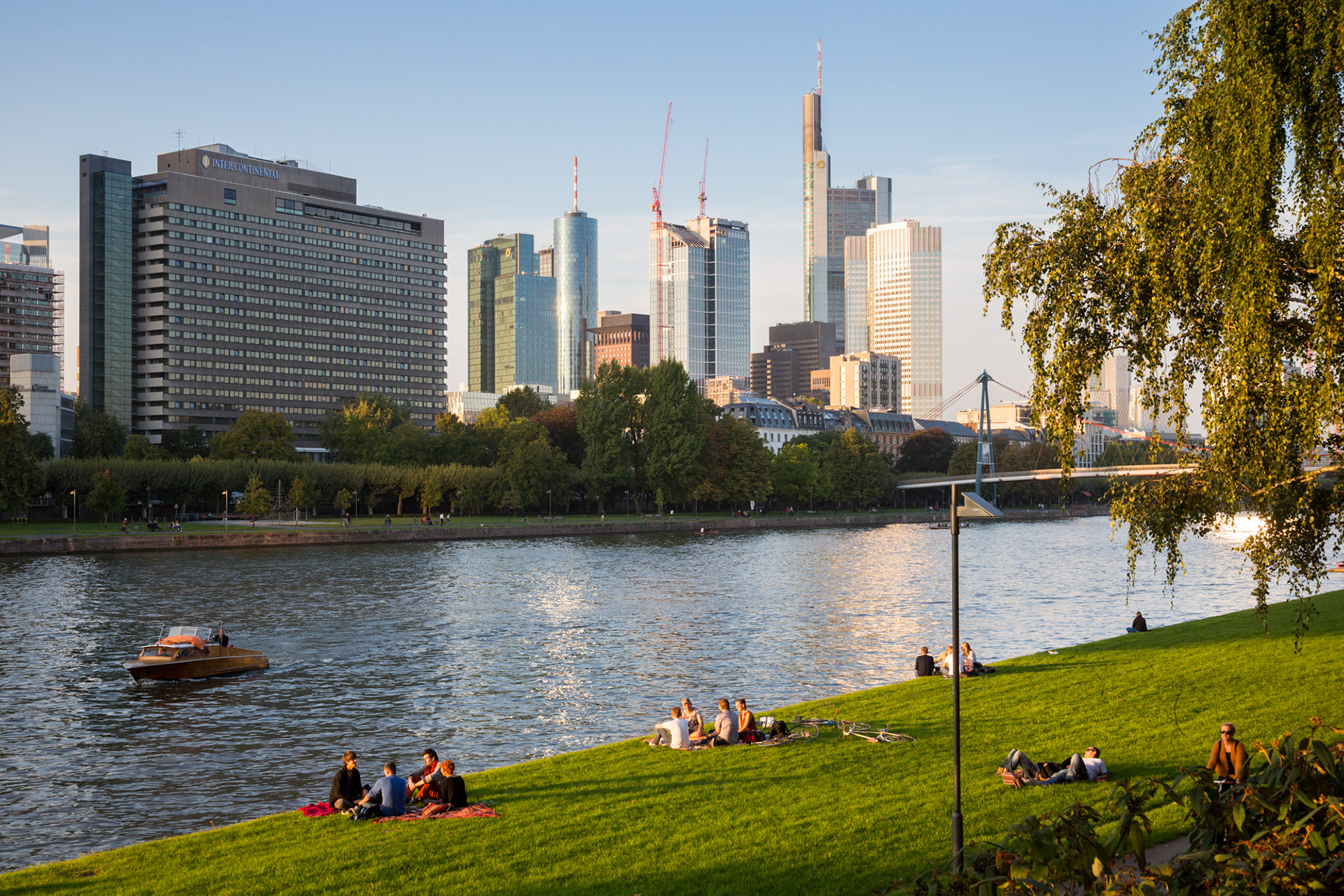 Fotodokumentation vom Bau des TaunusTurms für Tishman Speyer