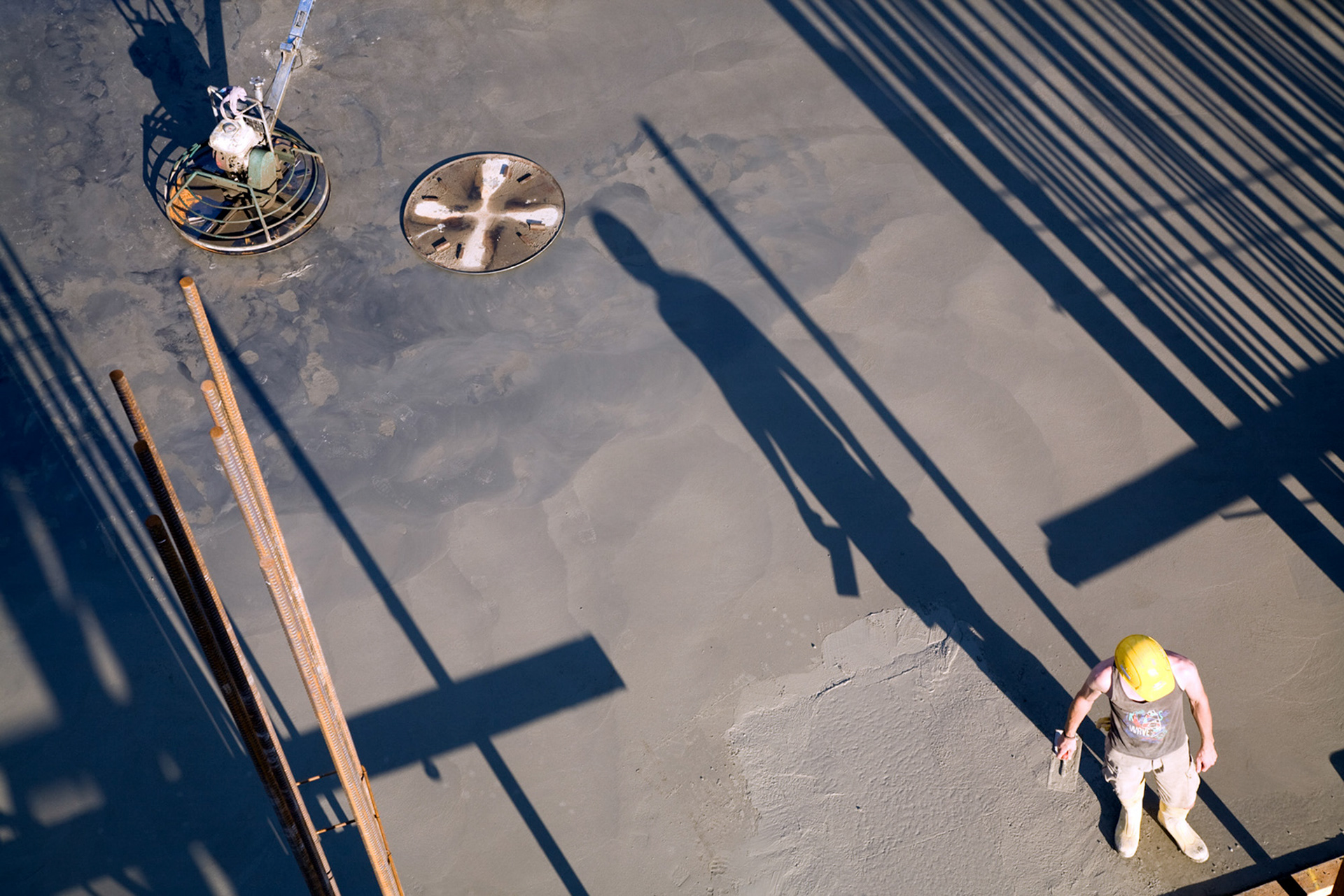 Fotodokumentation vom Bau des OpernTurm für Tishman Speyer