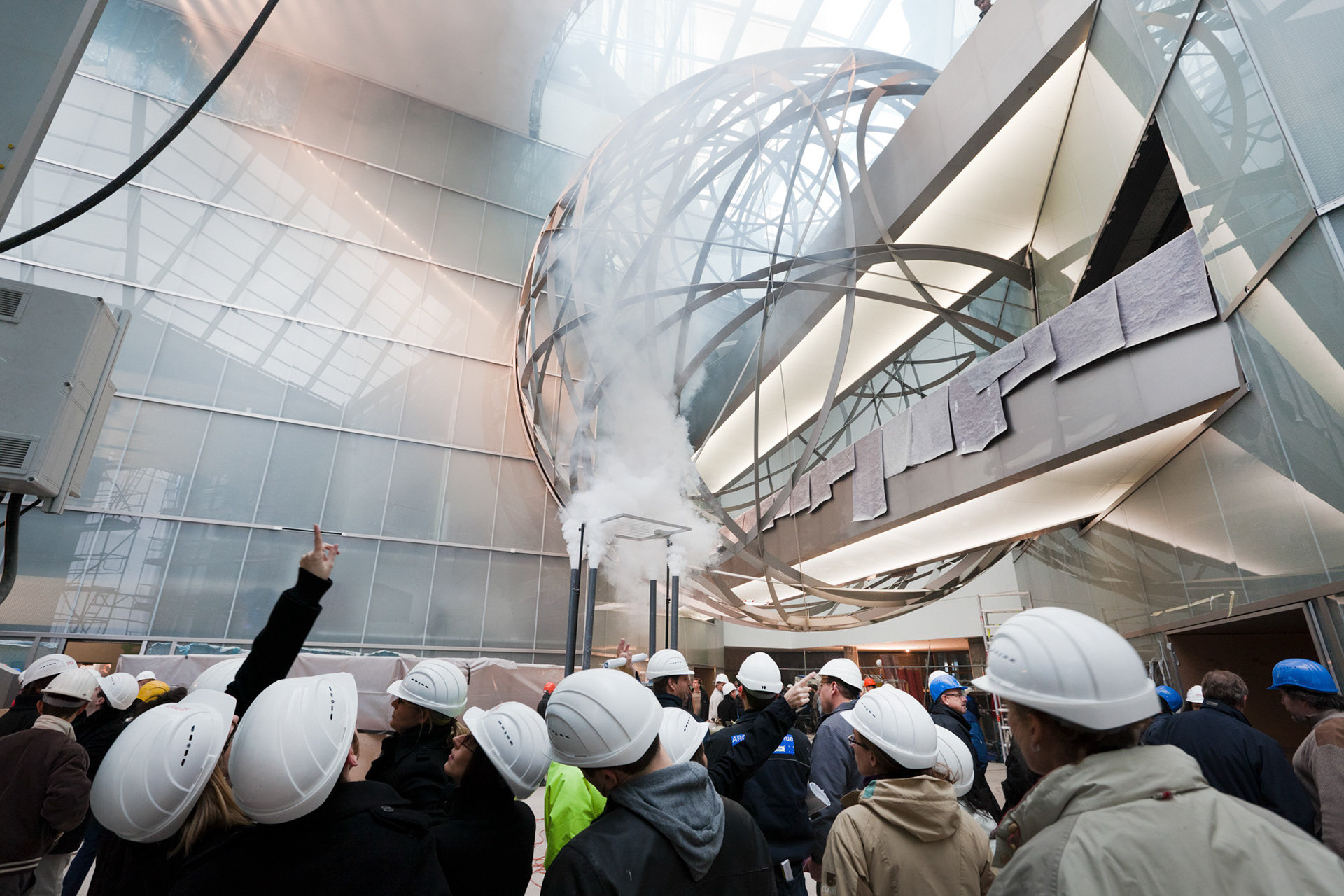 Fotodokumentation des Umbaus der Deutschen Bank Türme für Deutsche Bank