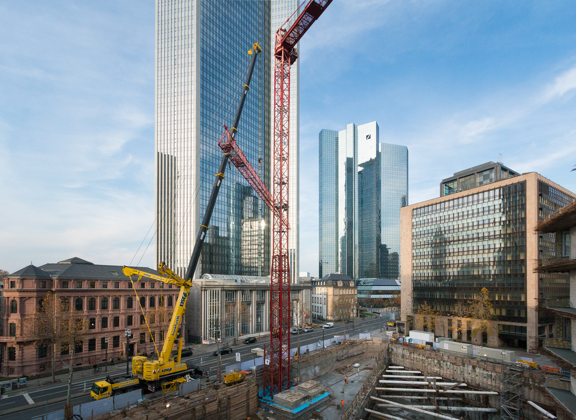 Fotodokumentation Deutsche Bank Campus für Tishman Speyer