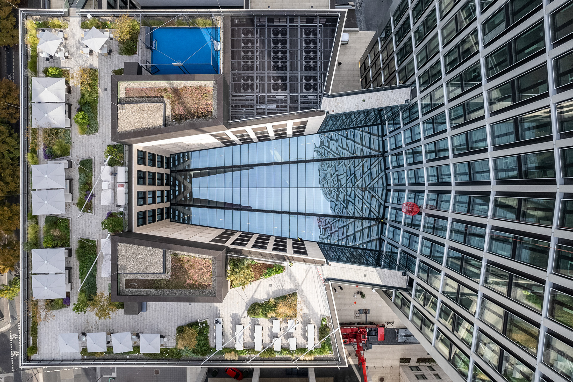 Fotodokumentation vom Bau des WINX-Towers für WINX GmbH