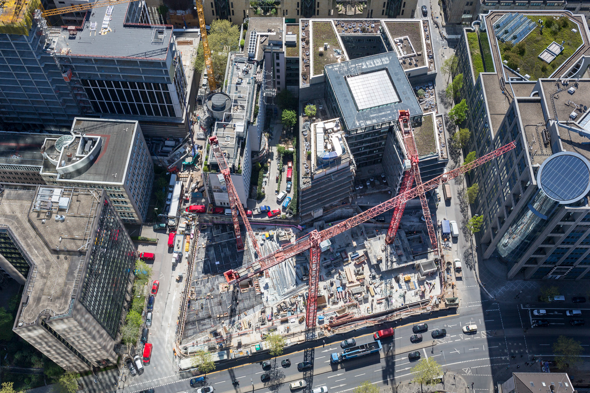 Fotodokumentation Deutsche Bank Campus für Tishman Speyer