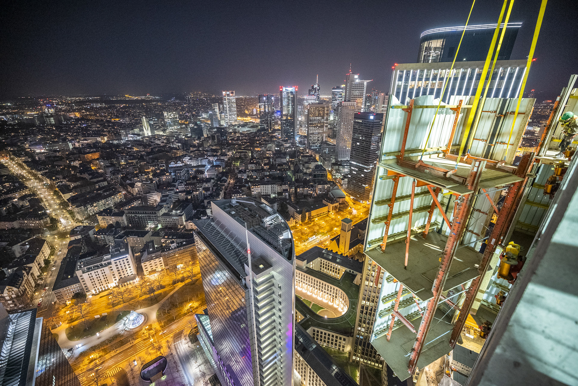 Fotodokumentation vom Bau des ONE für CA Immo