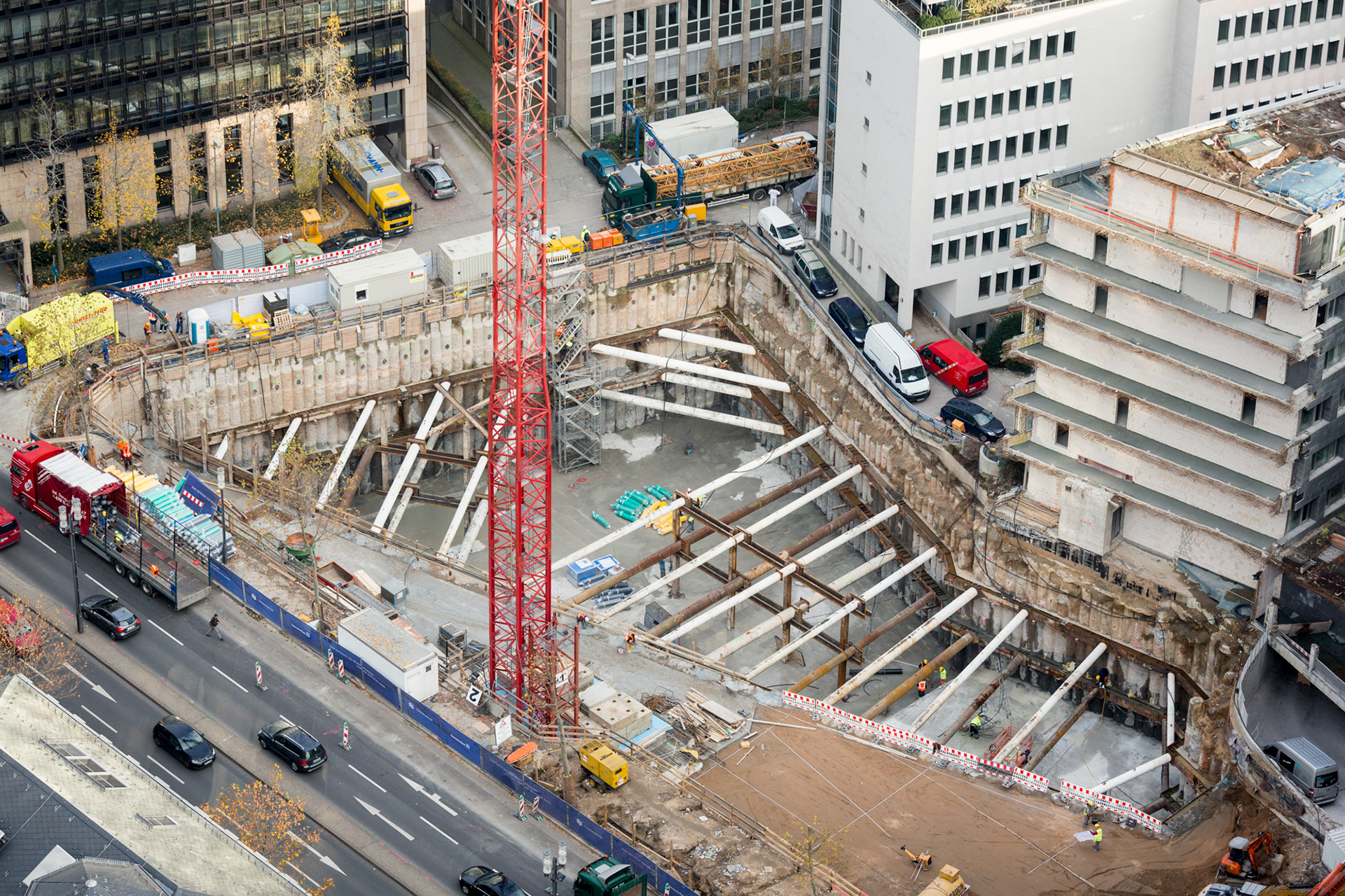 Fotodokumentation Deutsche Bank Campus für Tishman Speyer