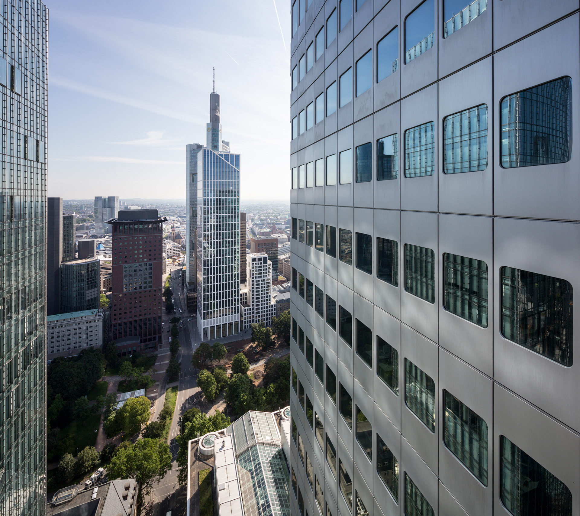 Fotodokumentation des Umbaus des SilverTowers für die Commerzbank AG