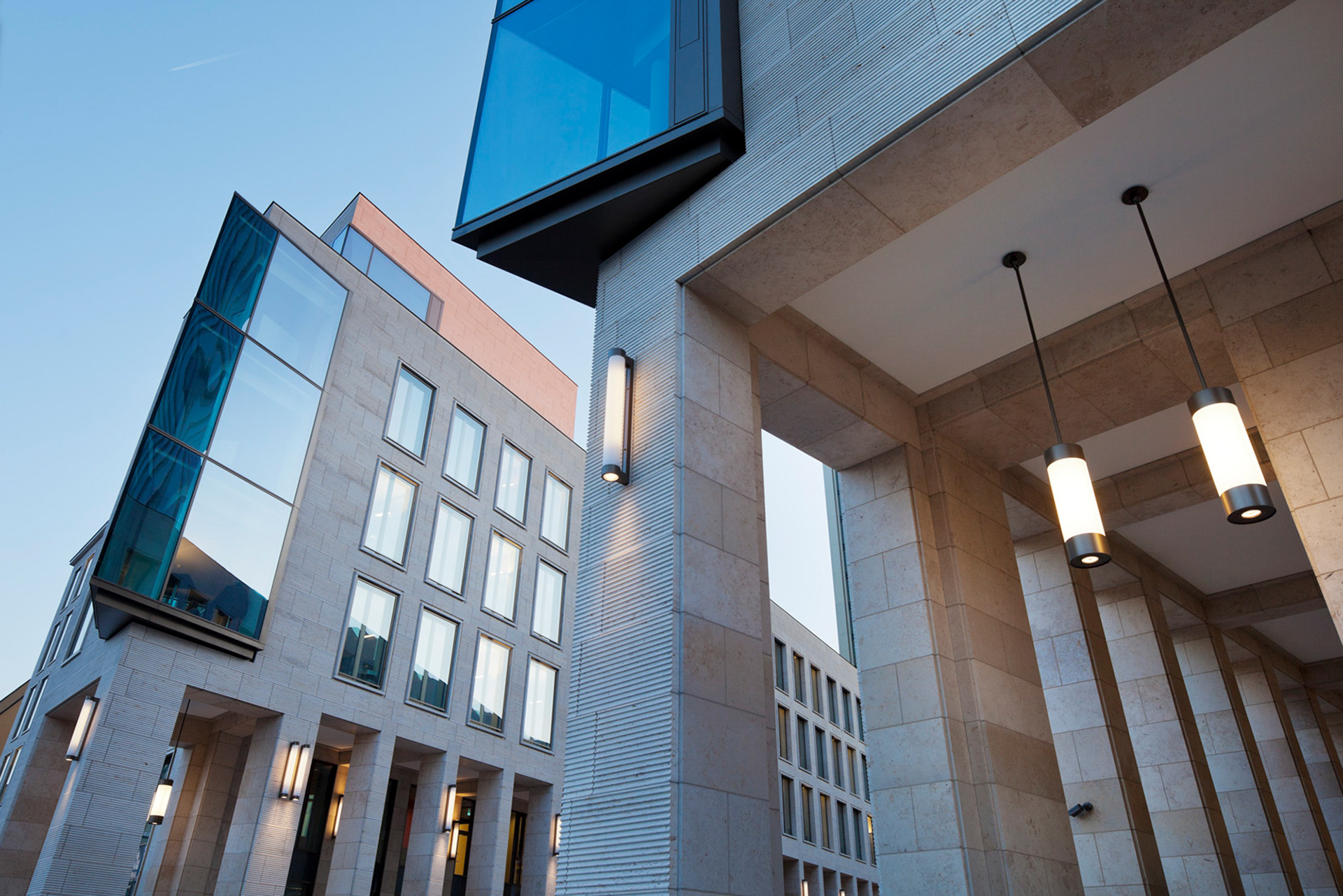 Fotodokumentation vom Bau des Tower 185 für CA Immo