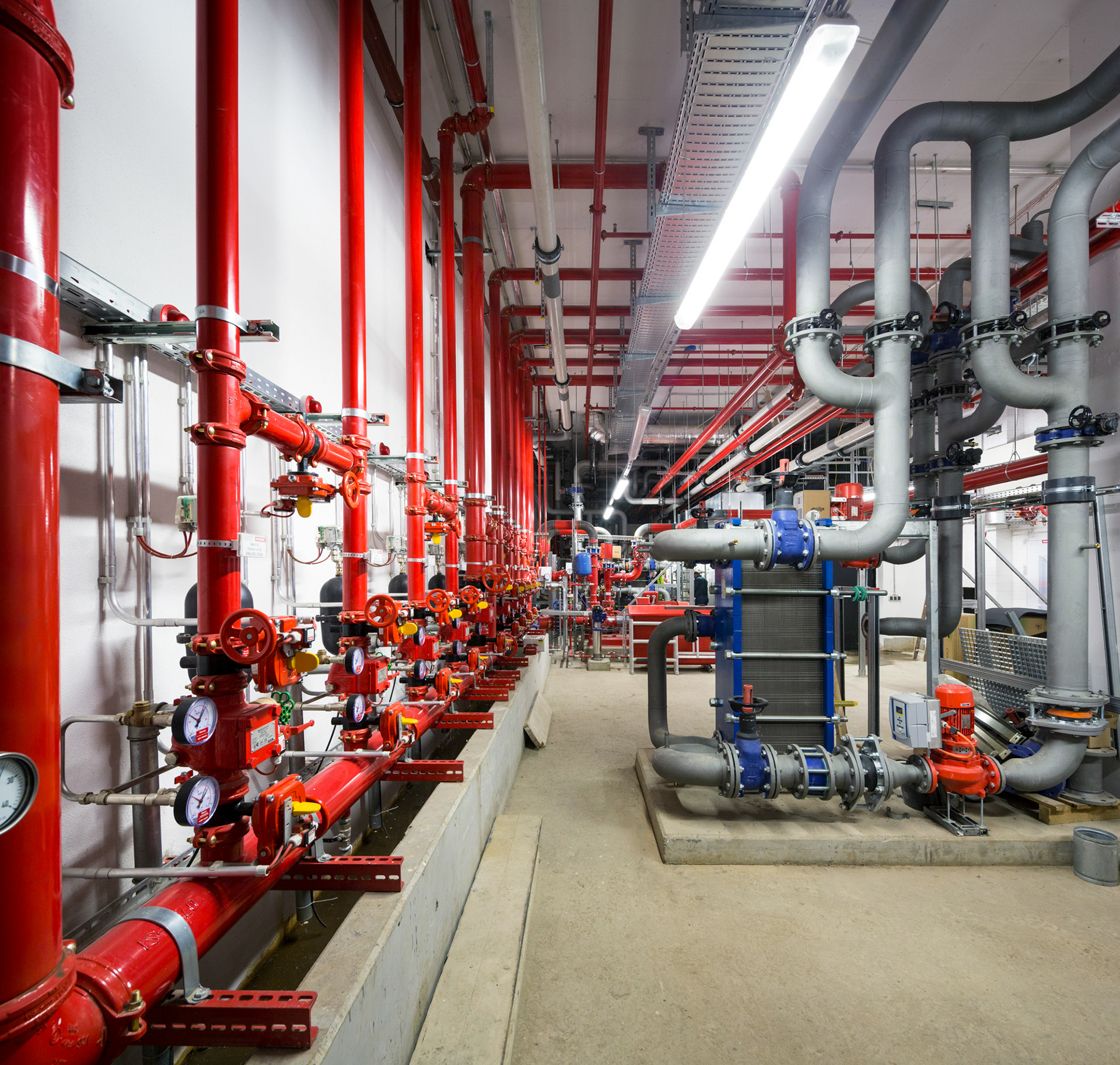 Fotodokumentation vom Bau des TaunusTurms für Tishman Speyer