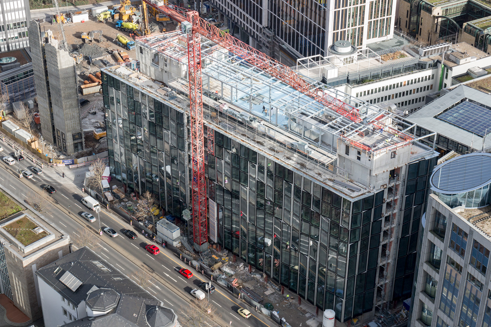 Fotodokumentation Deutsche Bank Campus für Tishman Speyer