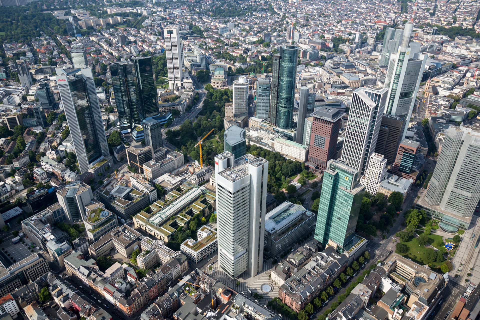 Fotodokumentation des Umbaus des SilverTowers für die Commerzbank AG