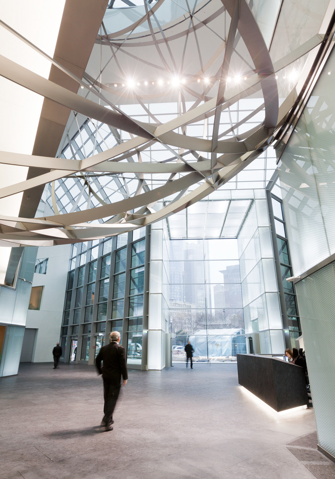 Fotodokumentation des Umbaus der Deutschen Bank Türme für Deutsche Bank