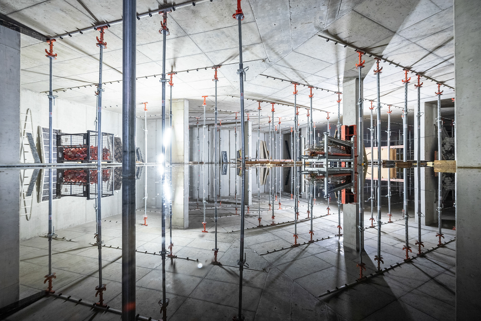 Fotodokumentation vom Bau des ONE für CA Immo