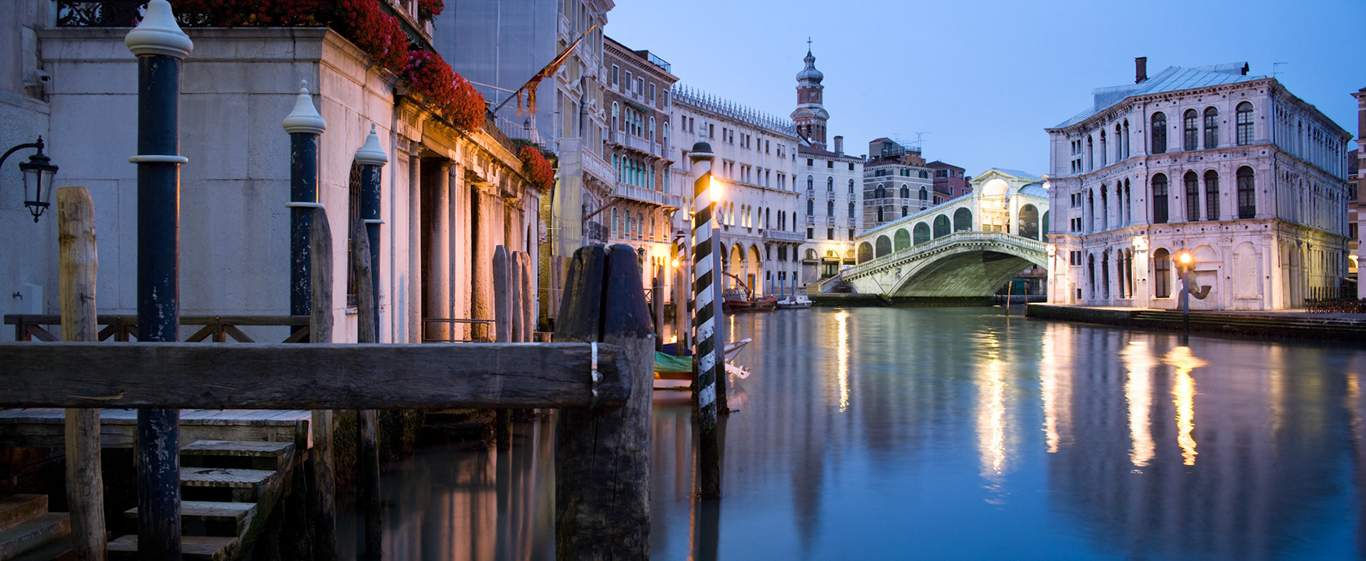 Canale Grande mit Rialtobrücke Venedig