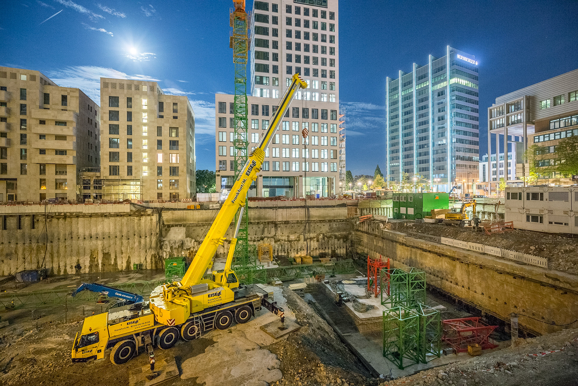 Fotodokumentation vom Bau des WINX-Towers für WINX GmbH