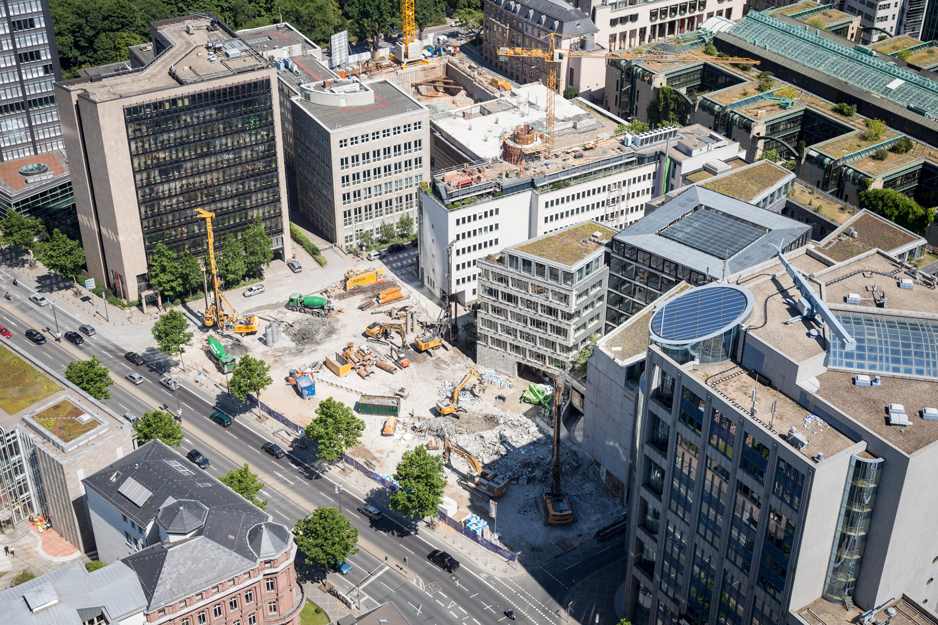 Fotodokumentation Deutsche Bank Campus für Tishman Speyer