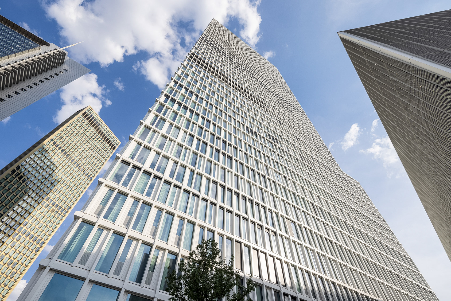 Fotodokumentation vom Bau des ONE für CA Immo