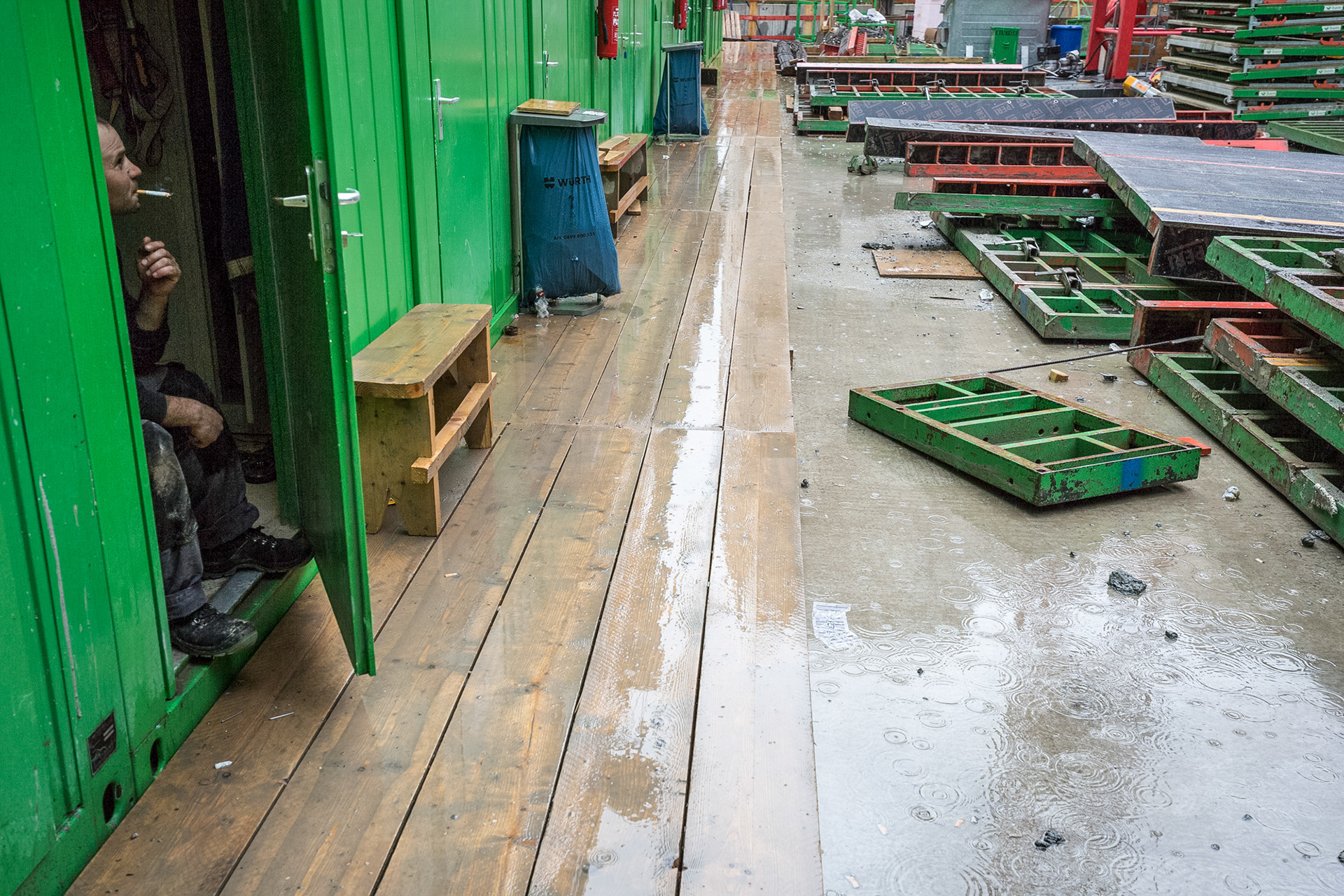 Fotodokumentation vom Bau des WINX-Towers für WINX GmbH