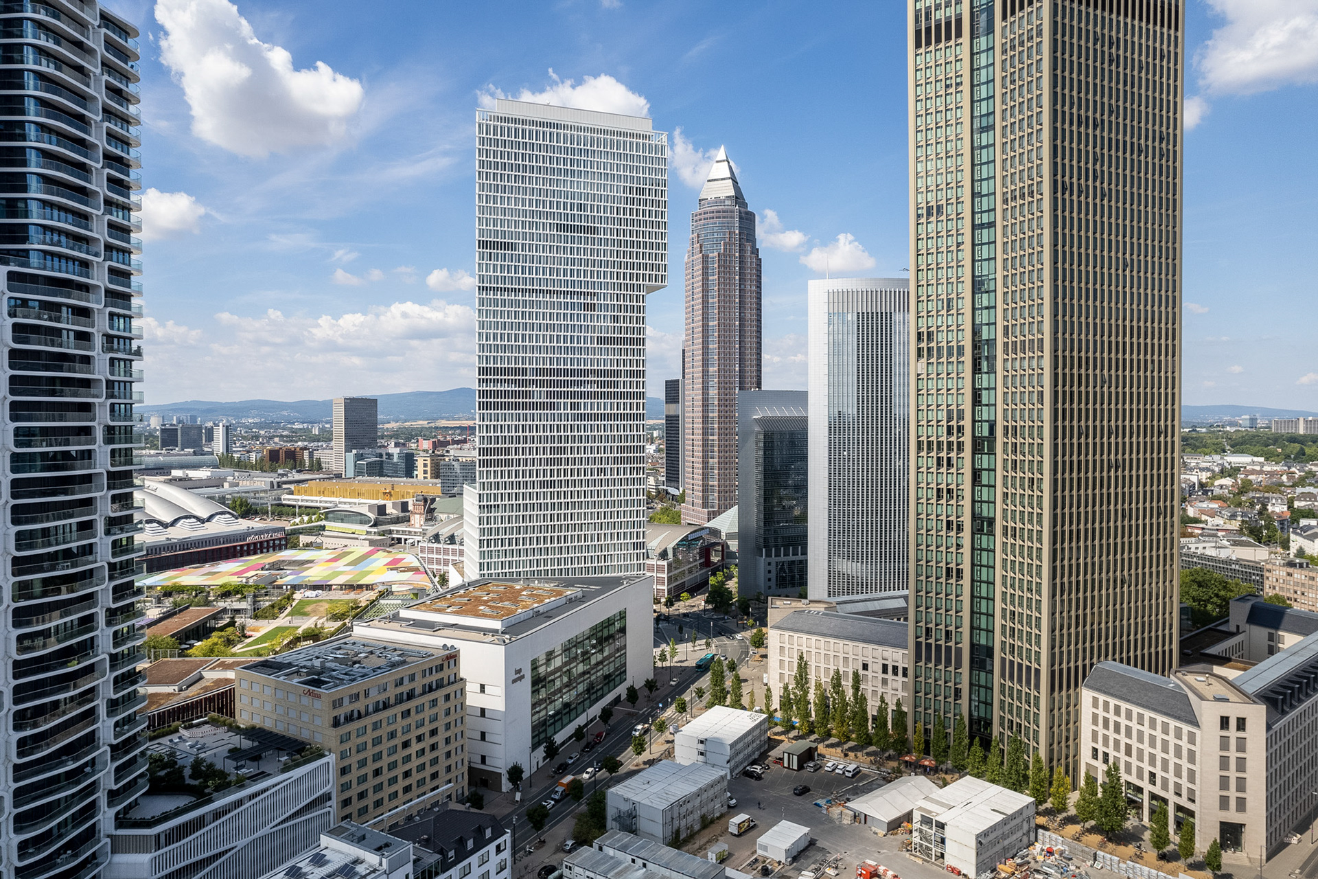 Fotodokumentation vom Bau des ONE für CA Immo