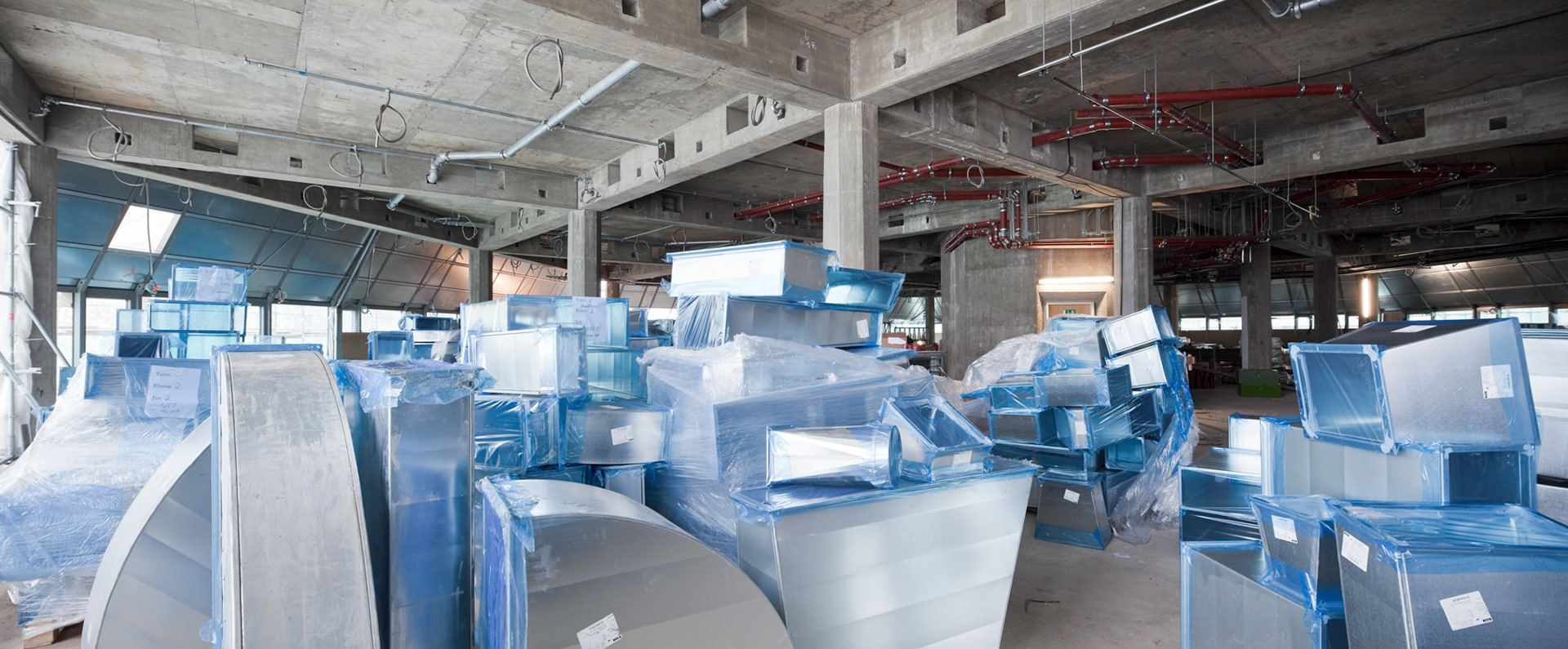 Fotodokumentation des Umbaus der Deutschen Bank Türme für Deutsche Bank