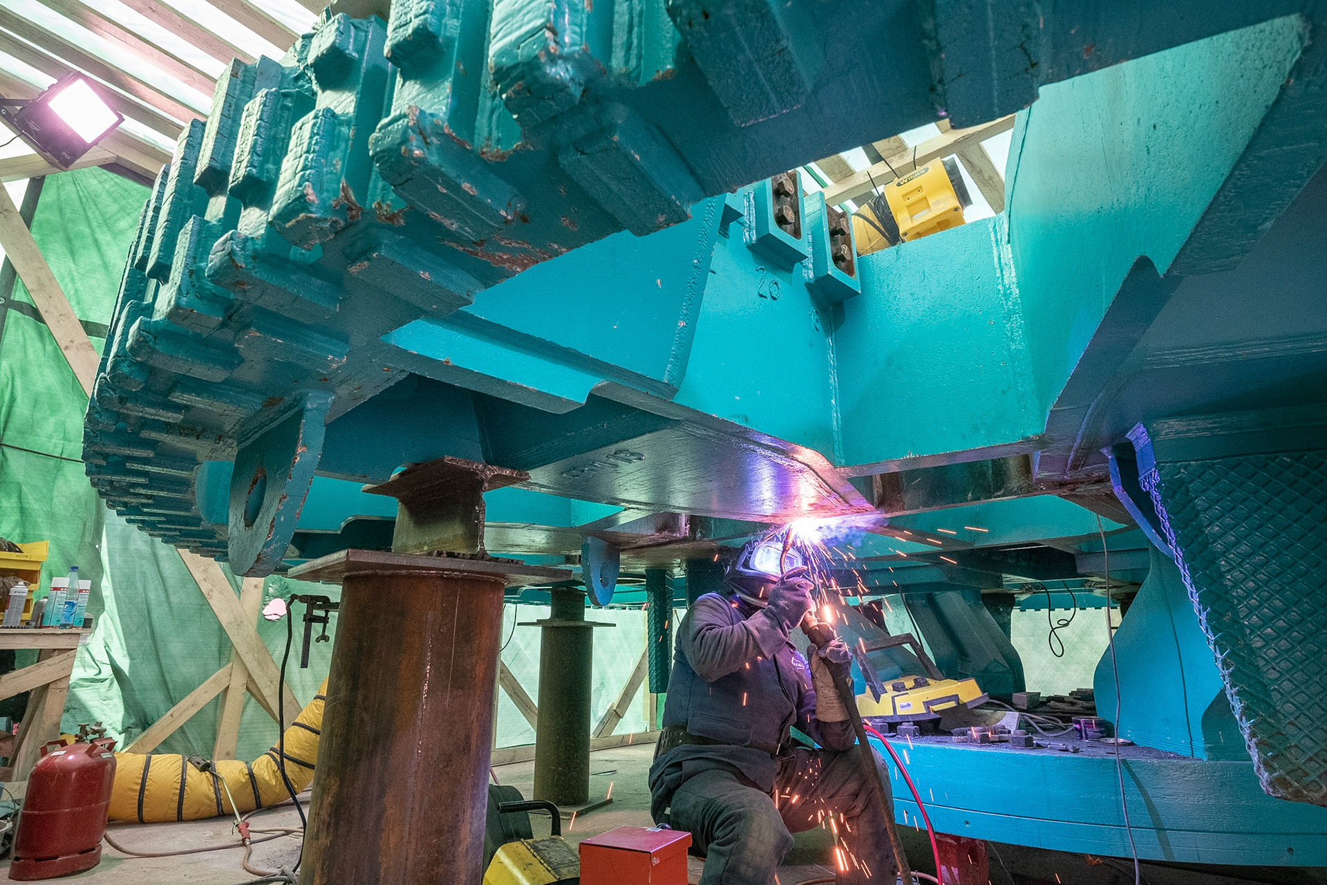 Fotodokumentation der Verlängerung der U5 in Frankfurt für die Stadtbahn Europaviertel Projektgesellschaft mbH