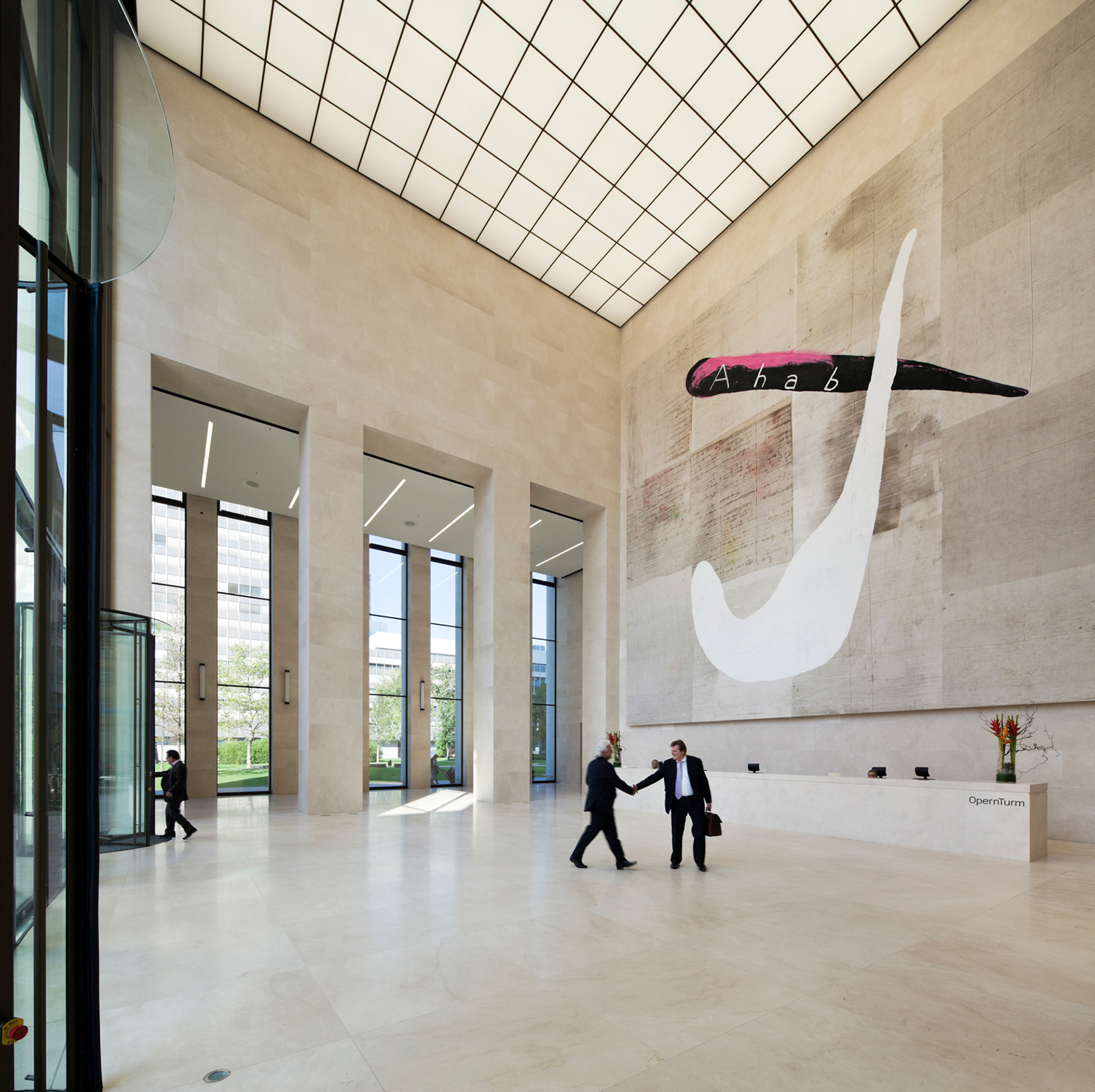 Fotodokumentation vom Bau des OpernTurm für Tishman Speyer