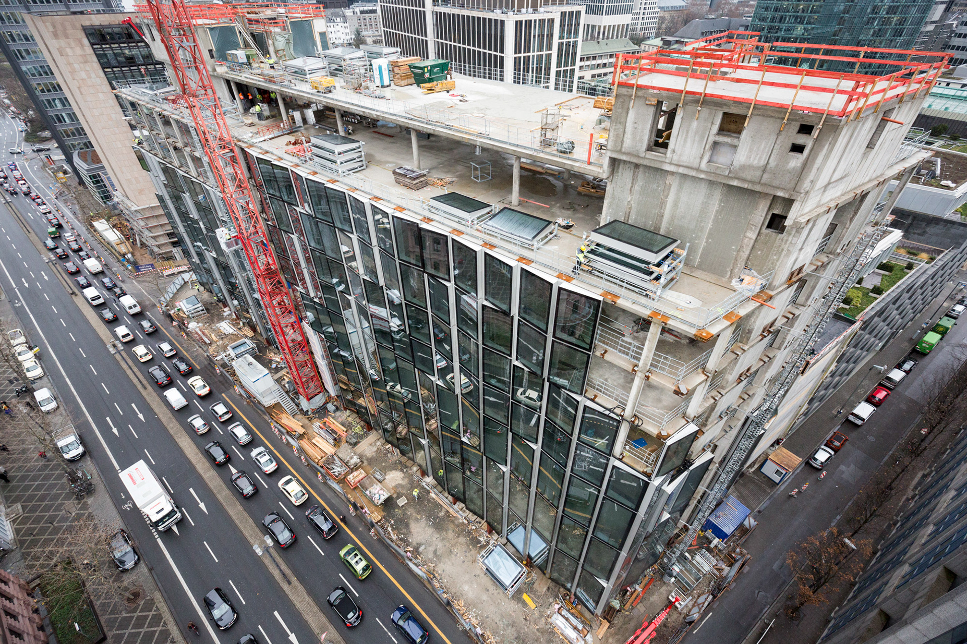 Fotodokumentation Deutsche Bank Campus für Tishman Speyer