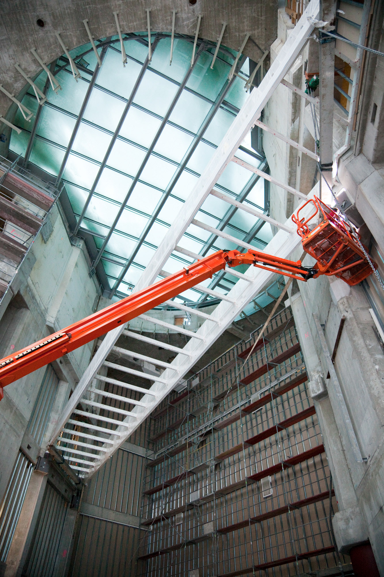 Fotodokumentation des Umbaus der Deutschen Bank Türme für Deutsche Bank